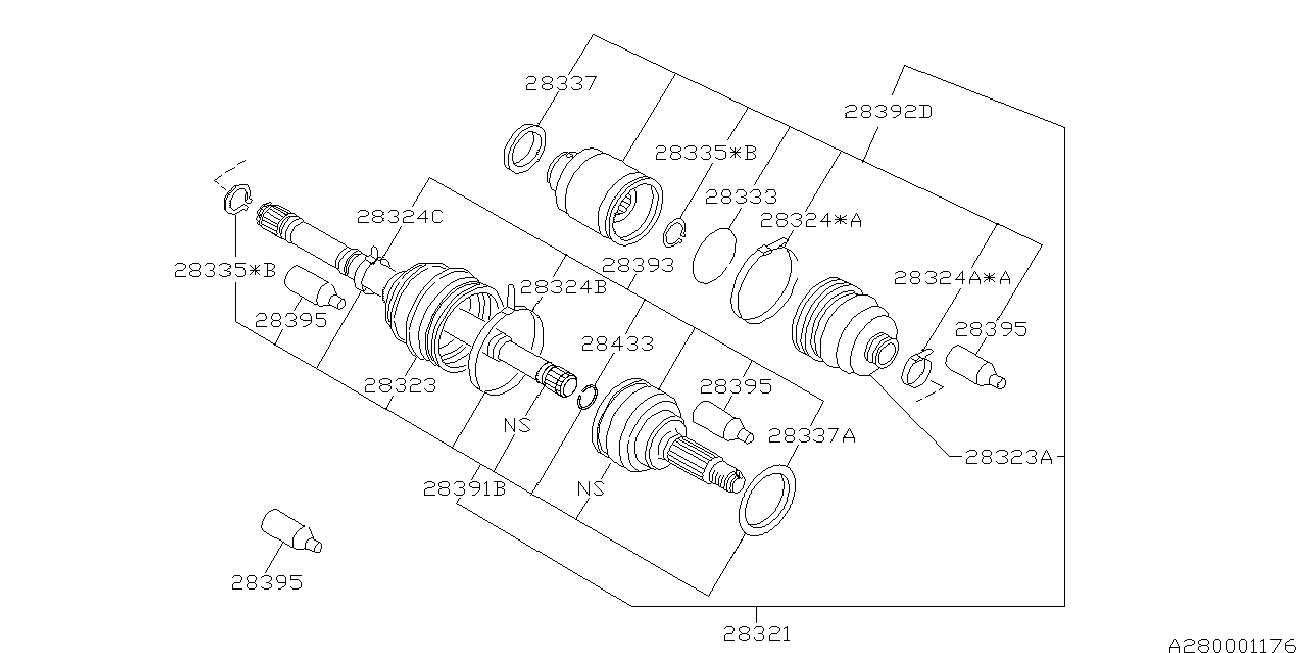 Bedford 28023-AA011 - Пыльник, приводной вал unicars.by