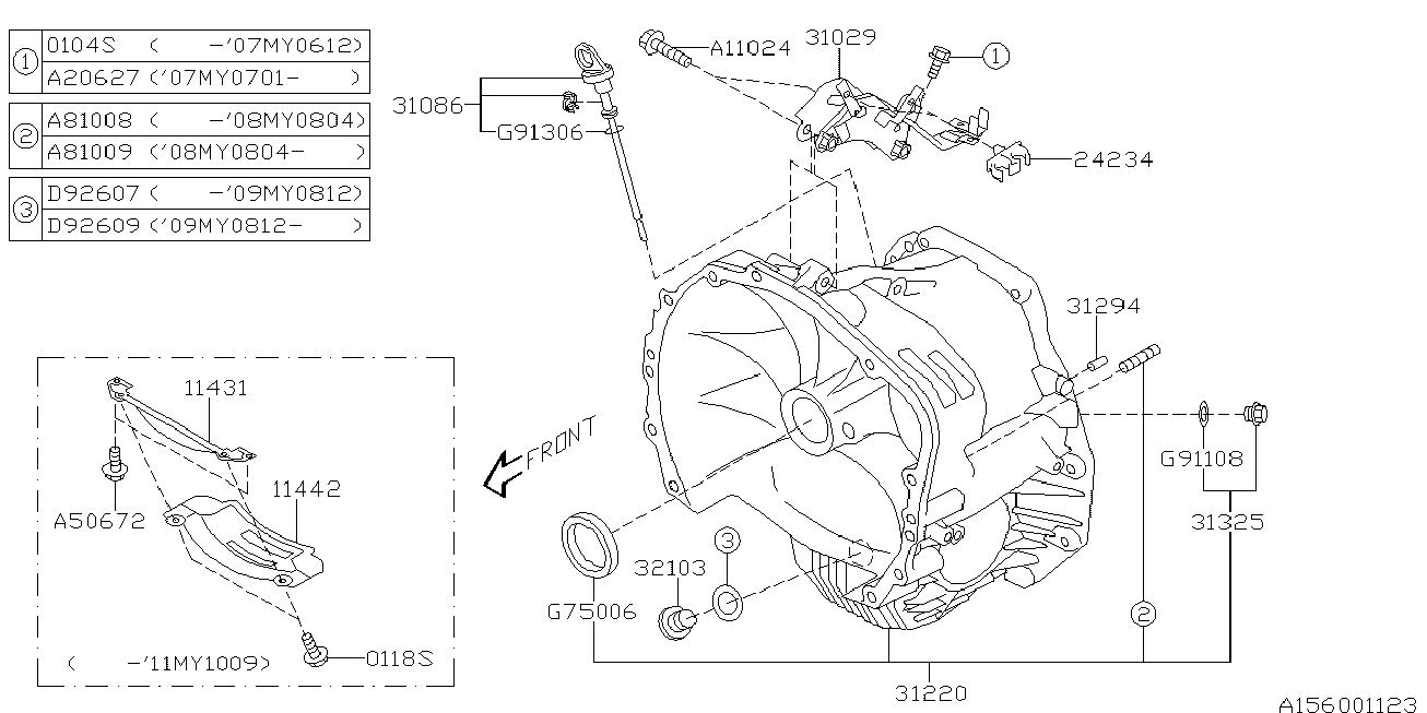 Subaru 806913060 - Прокладка, впускной коллектор unicars.by