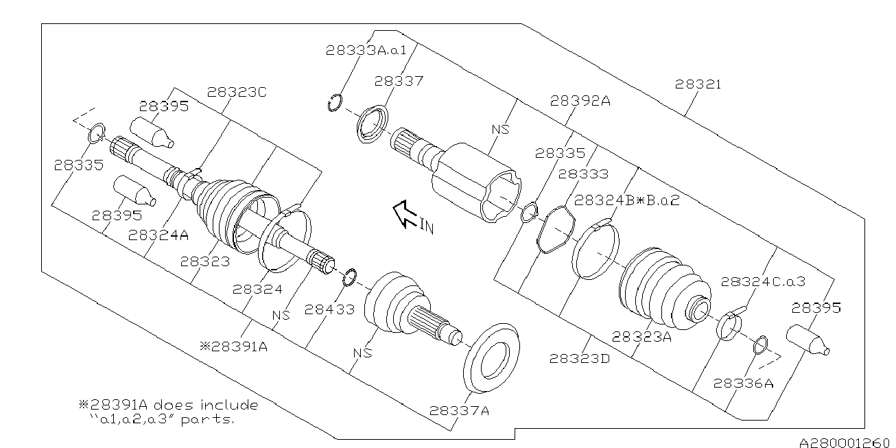 Subaru 28324-FE020 - Хомут unicars.by