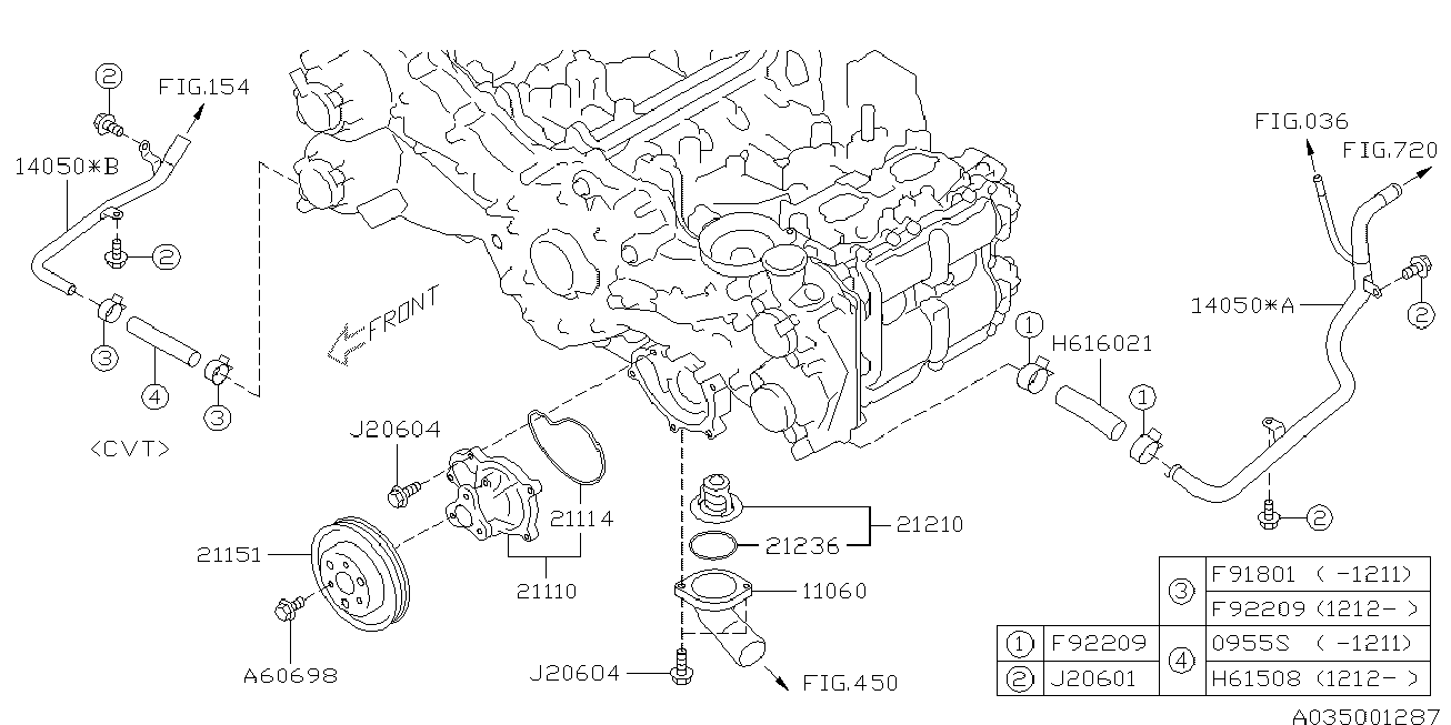 Subaru 21210AA181 - Термостат охлаждающей жидкости / корпус unicars.by