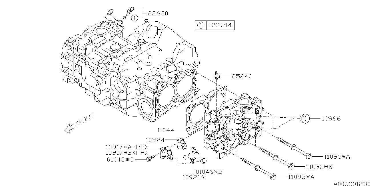 Subaru 25240-AA060 - Датчик, давление масла unicars.by