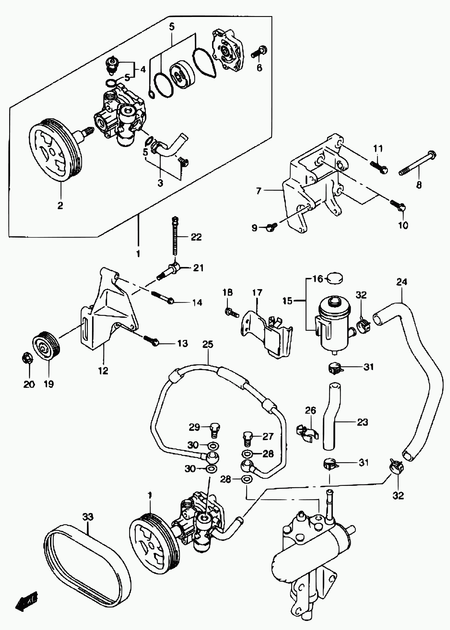 ISUZU 17521-86500 - Поликлиновой ремень unicars.by