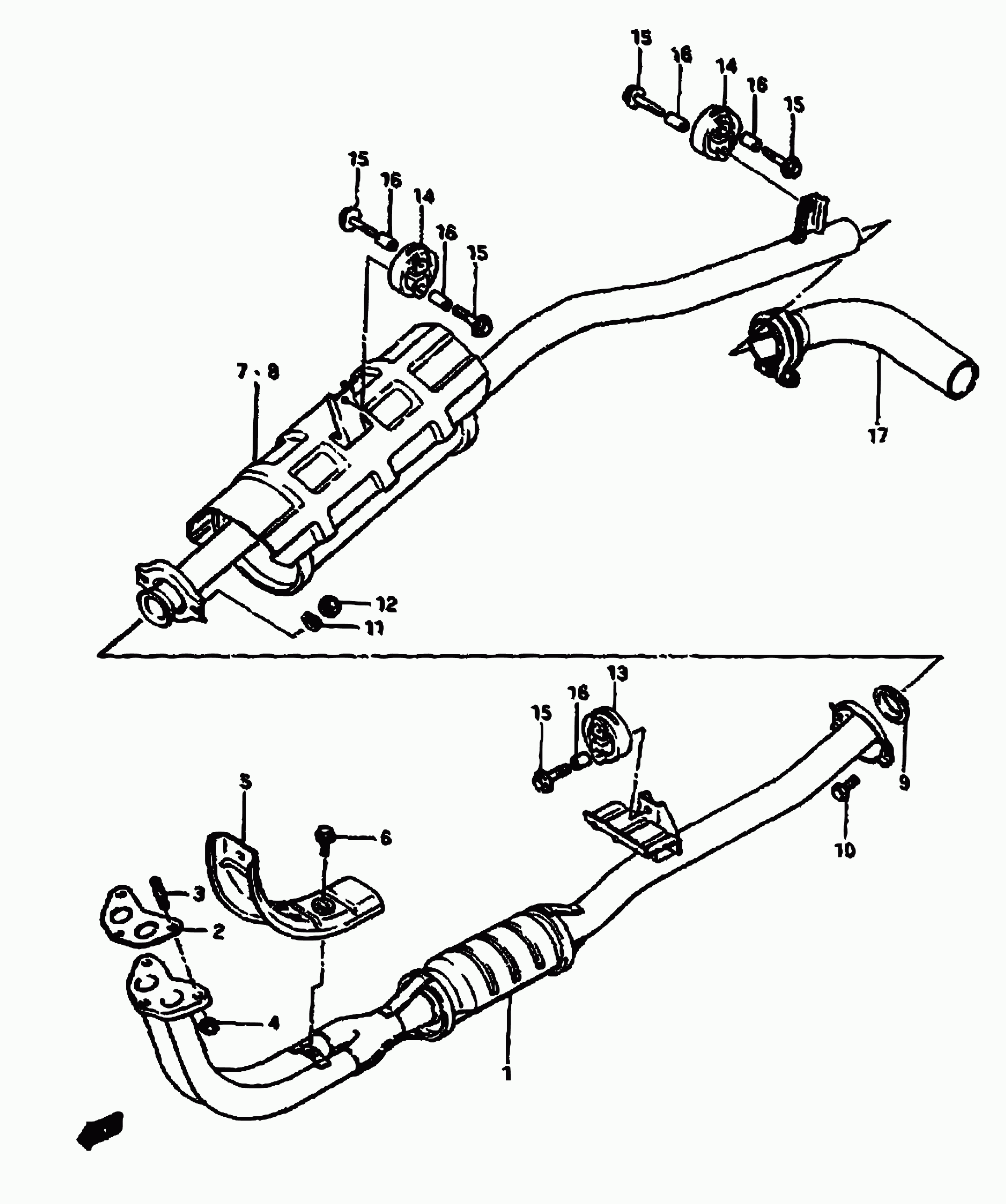 Suzuki 14282-78010 - Втулка стабилизатора unicars.by