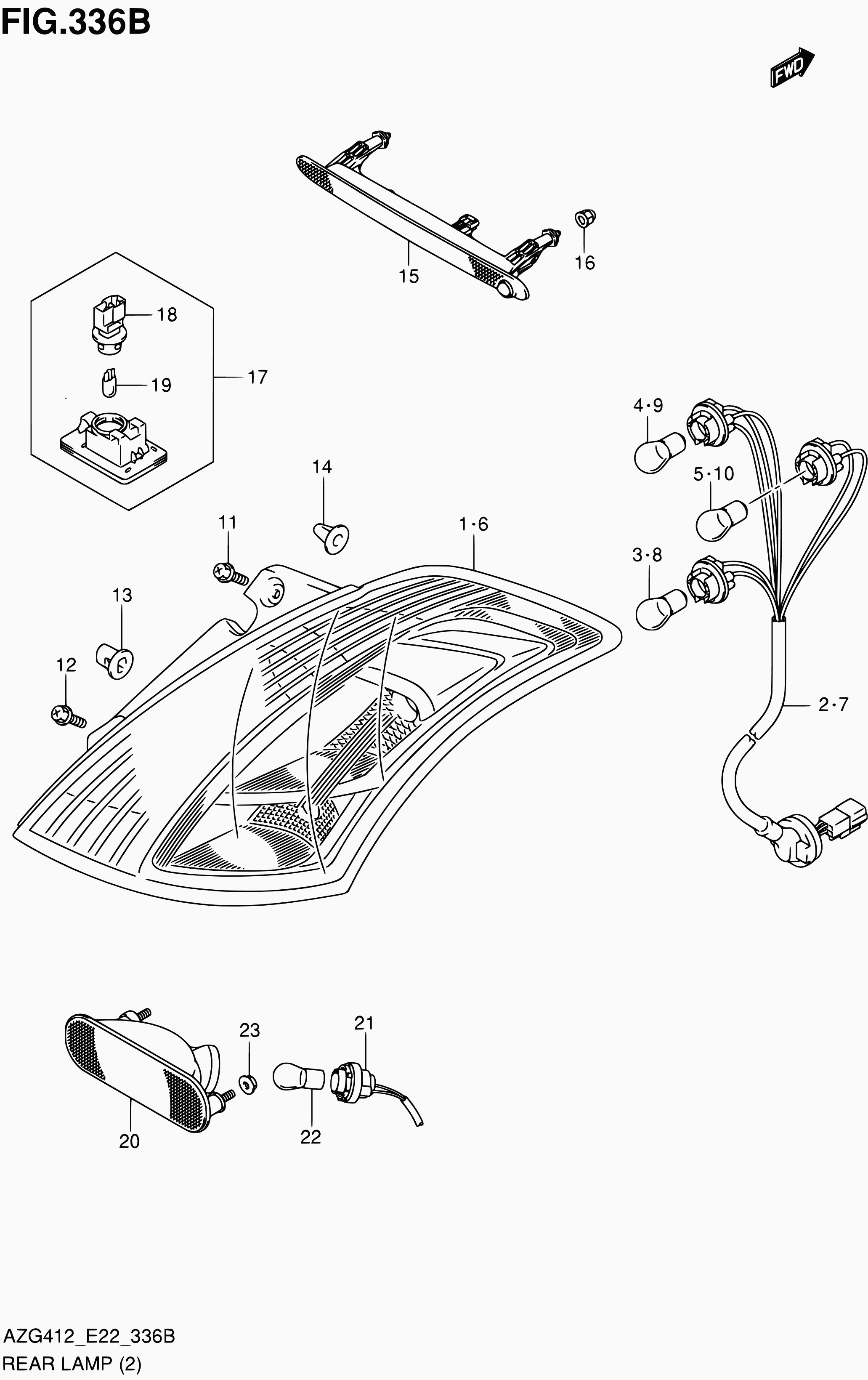 Subaru 09471-12045 - Лампа накаливания unicars.by