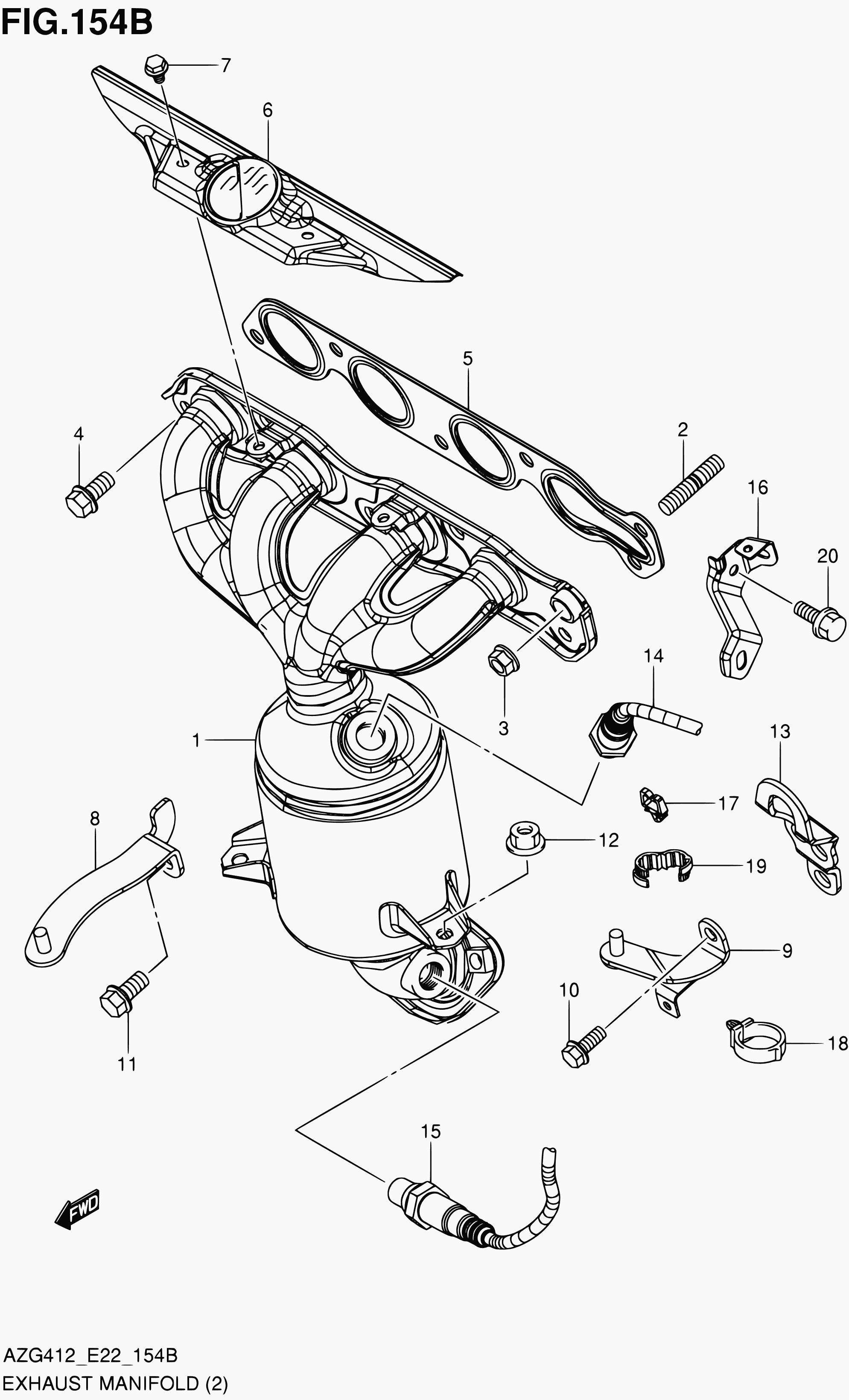 Suzuki 18213-69L10 - Лямбда-зонд, датчик кислорода unicars.by