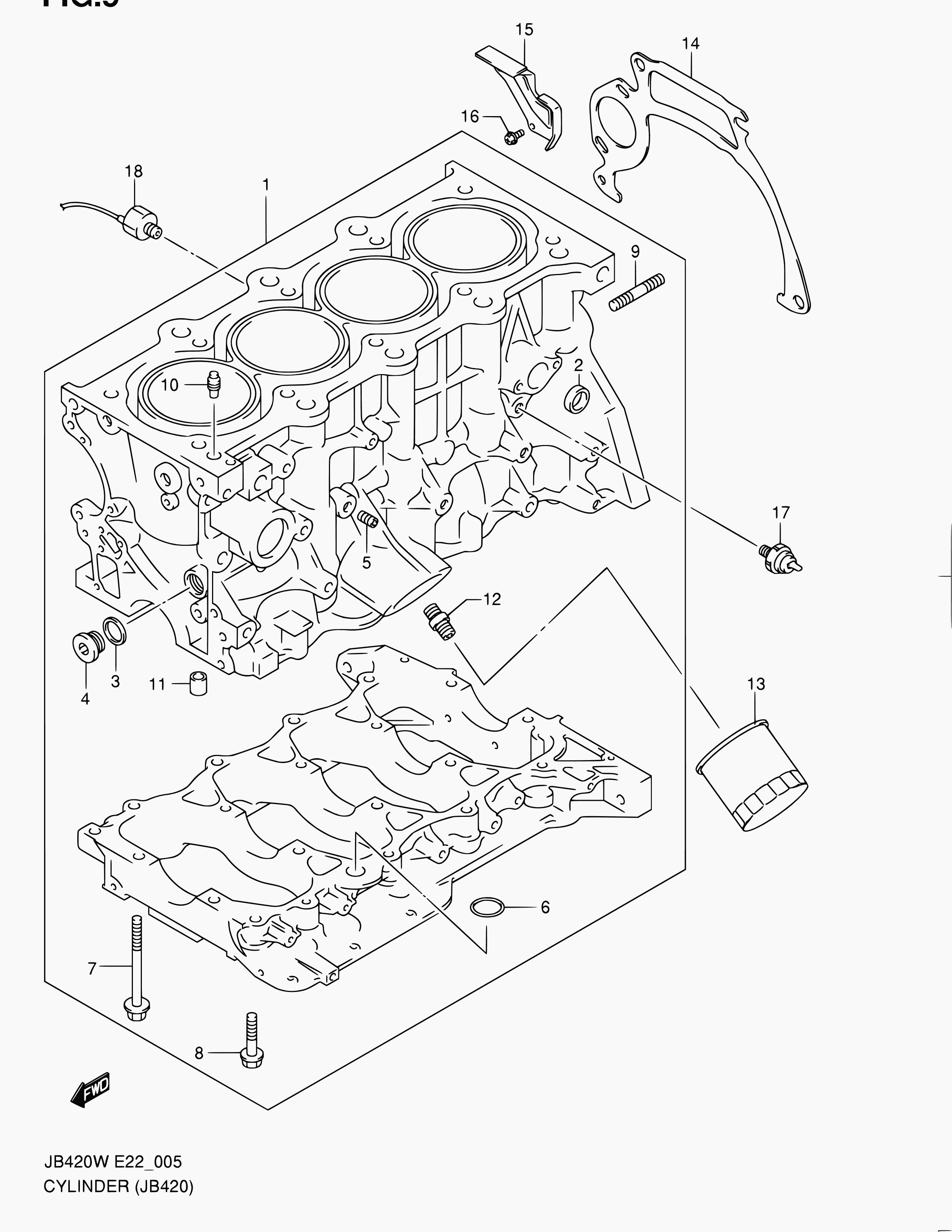 Suzuki 16510-61A02 - Масляный фильтр unicars.by