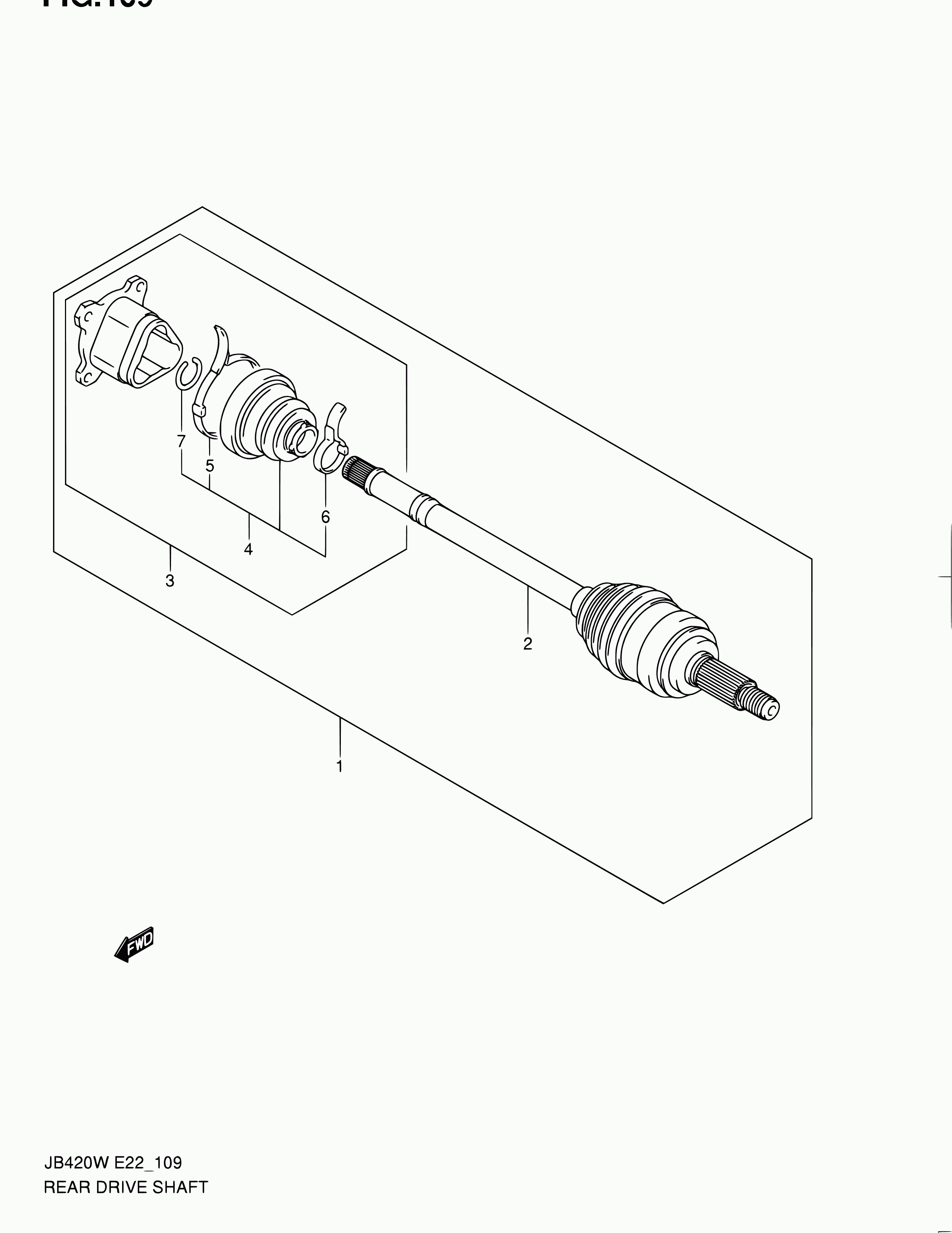 Suzuki 44127-65J00 - Пыльник, приводной вал unicars.by