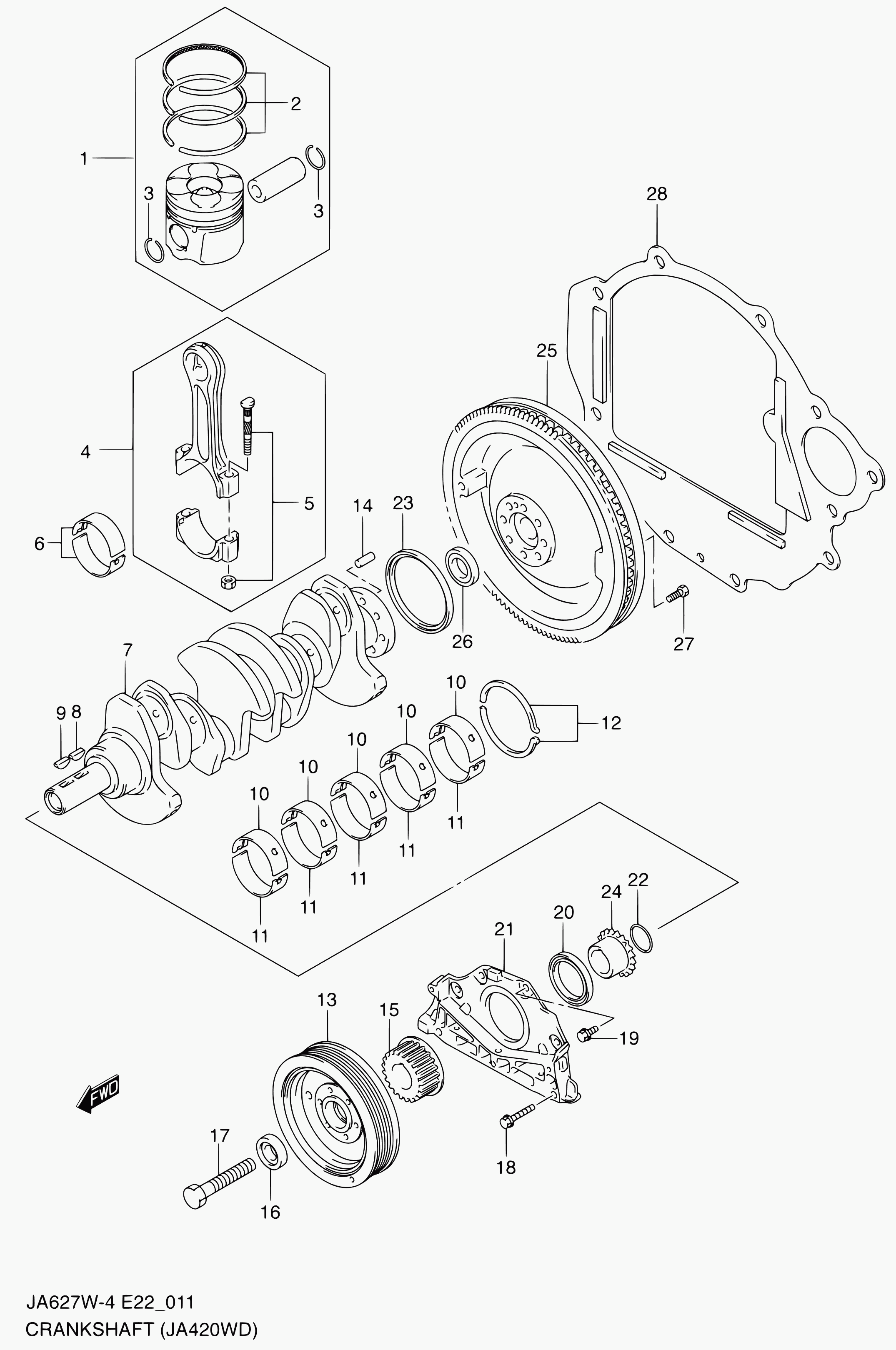 TOFAS 12610-67G03 - Направляющий ролик, клиновой ремень unicars.by