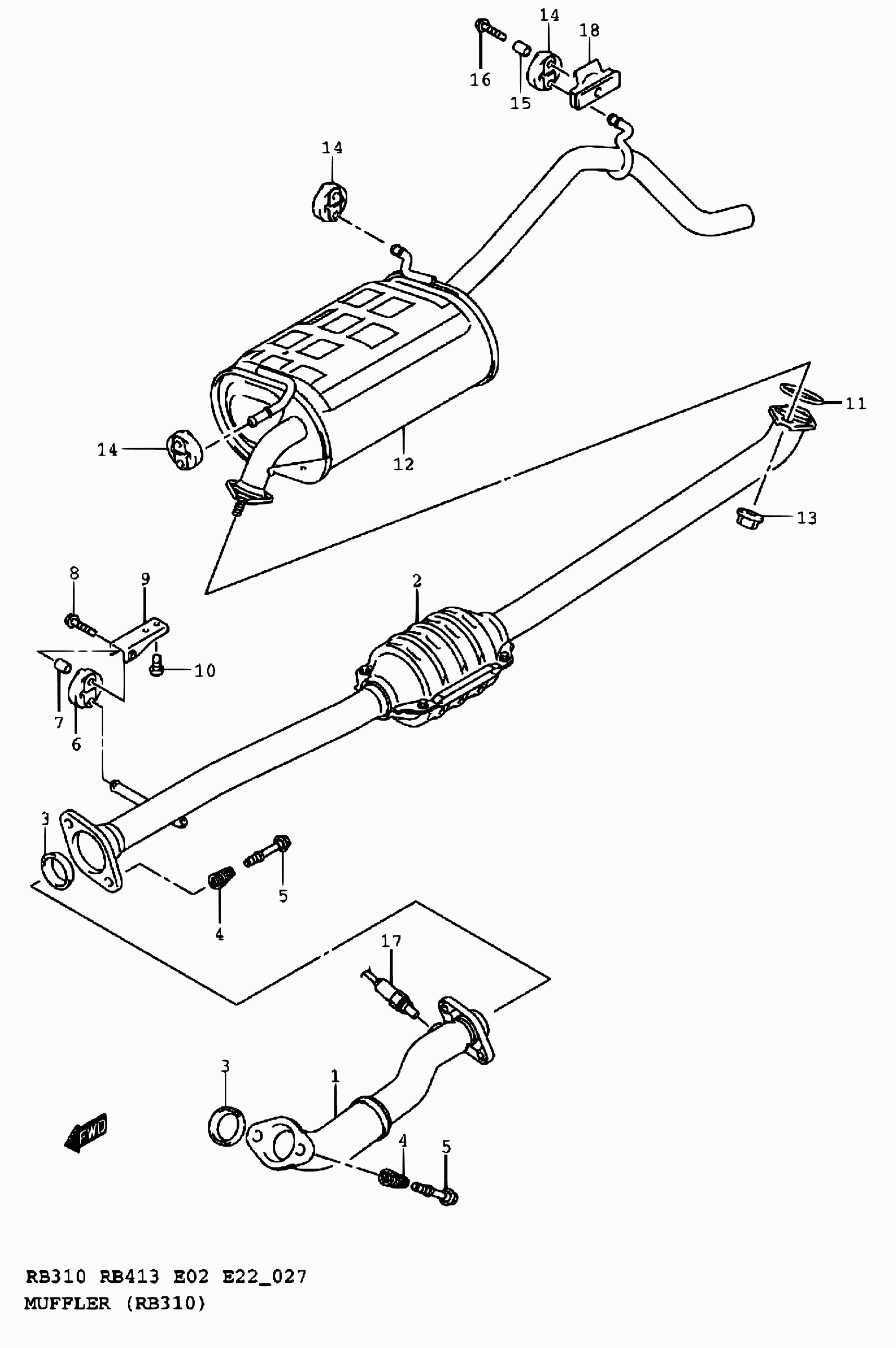 Suzuki 18213-83E10 - Лямбда-зонд, датчик кислорода unicars.by