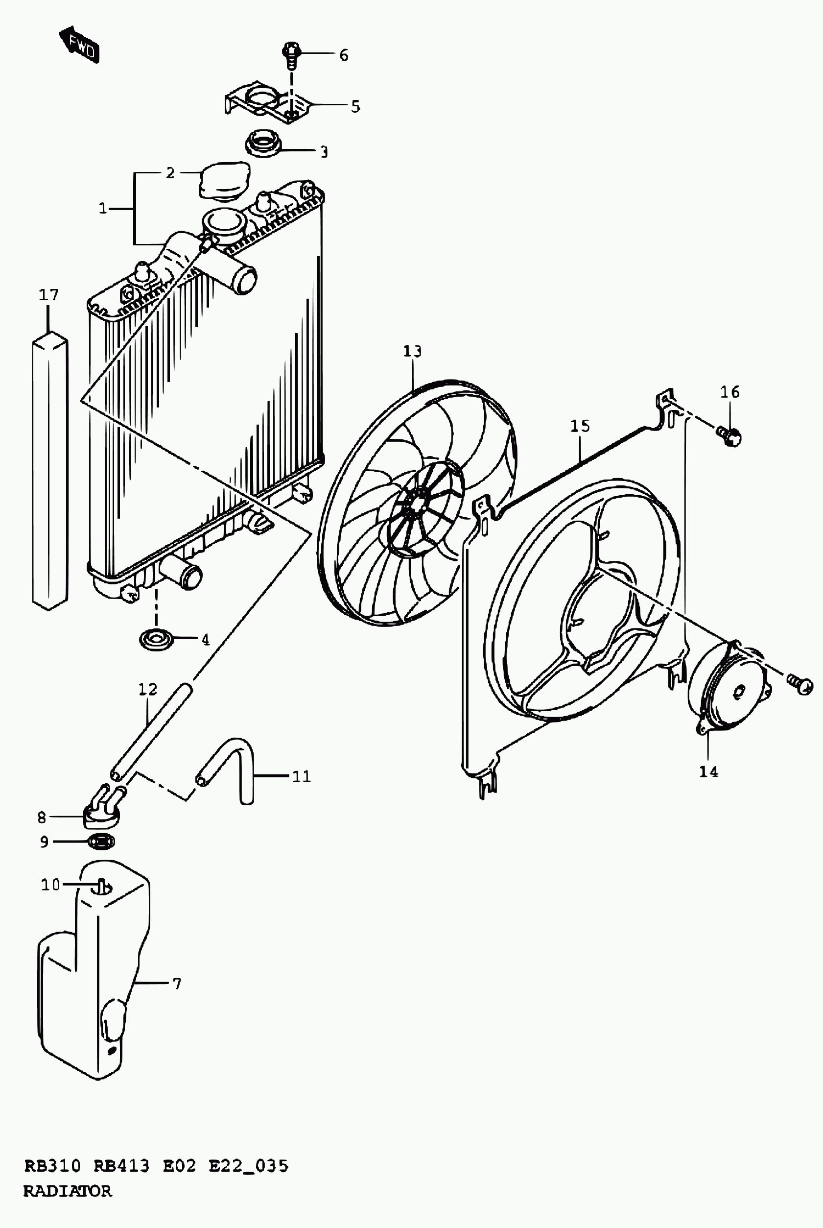 Subaru 17920-83E00 - Крышка горловины радиатора unicars.by