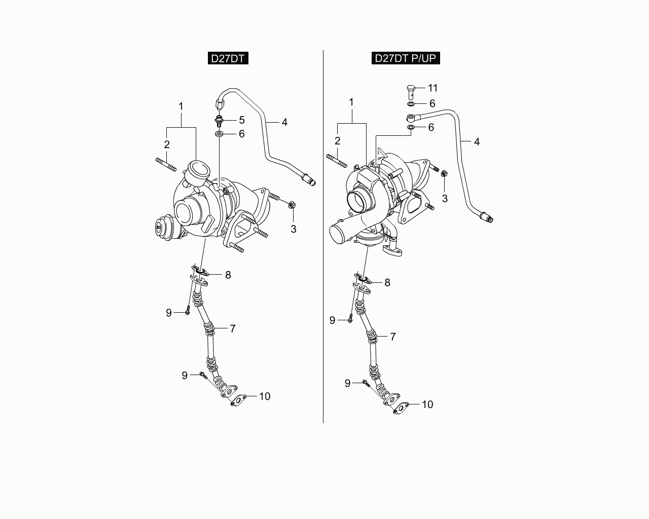 Ssangyong 6650901080 - Турбина, компрессор unicars.by