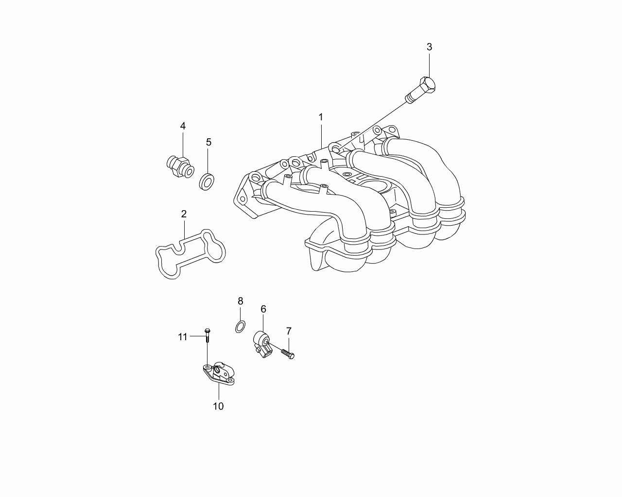 Ssangyong 1611533628 - Датчик детонации unicars.by