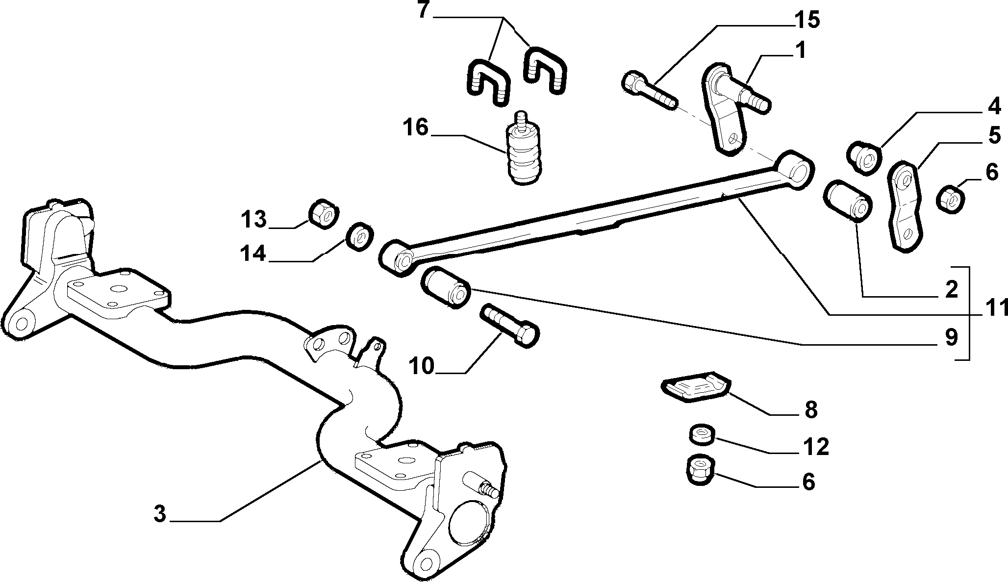 FIAT 46559496 - Кронштейн рессоры unicars.by