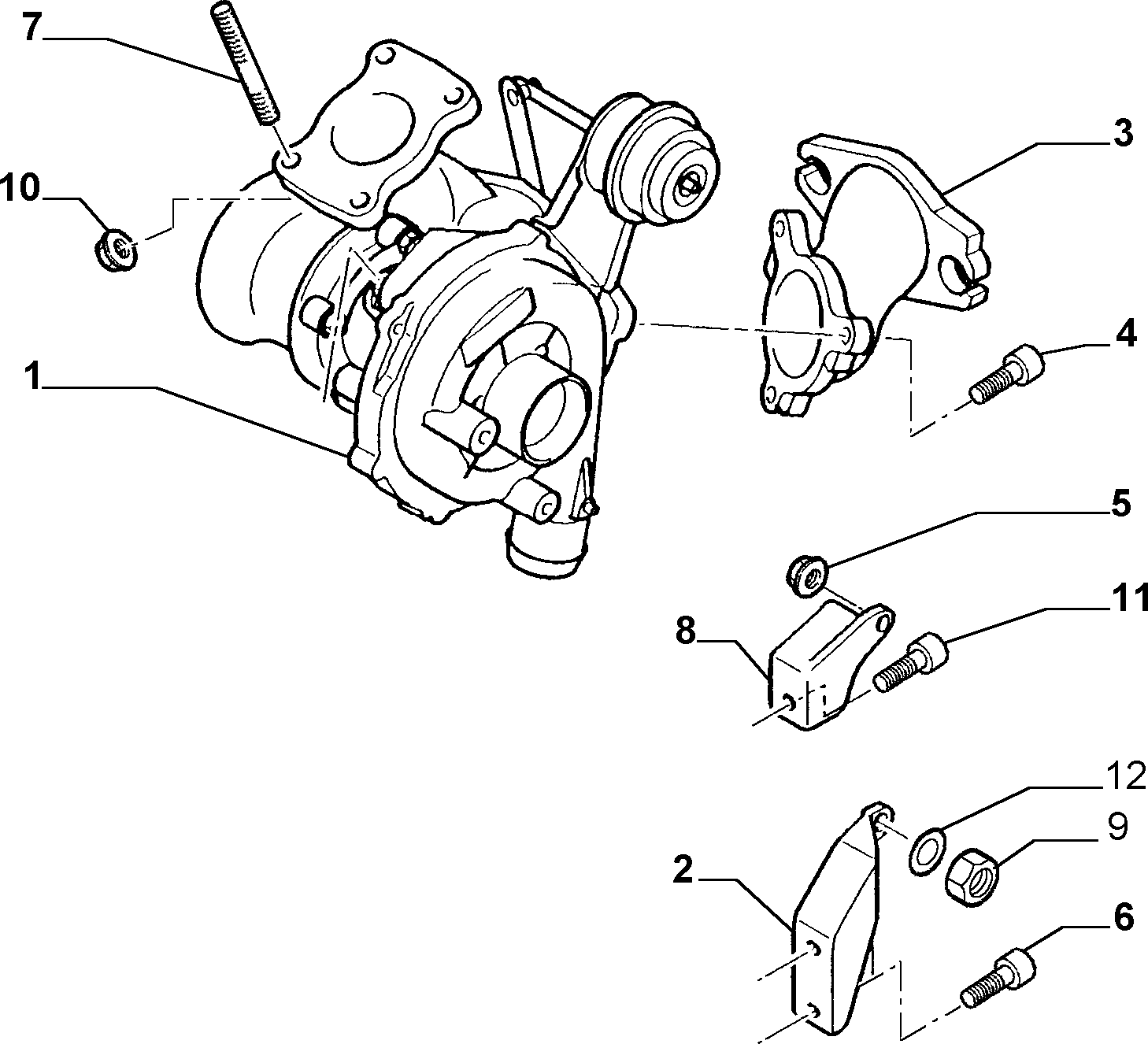 CITROËN/PEUGEOT 9634521180 - Турбина, компрессор unicars.by