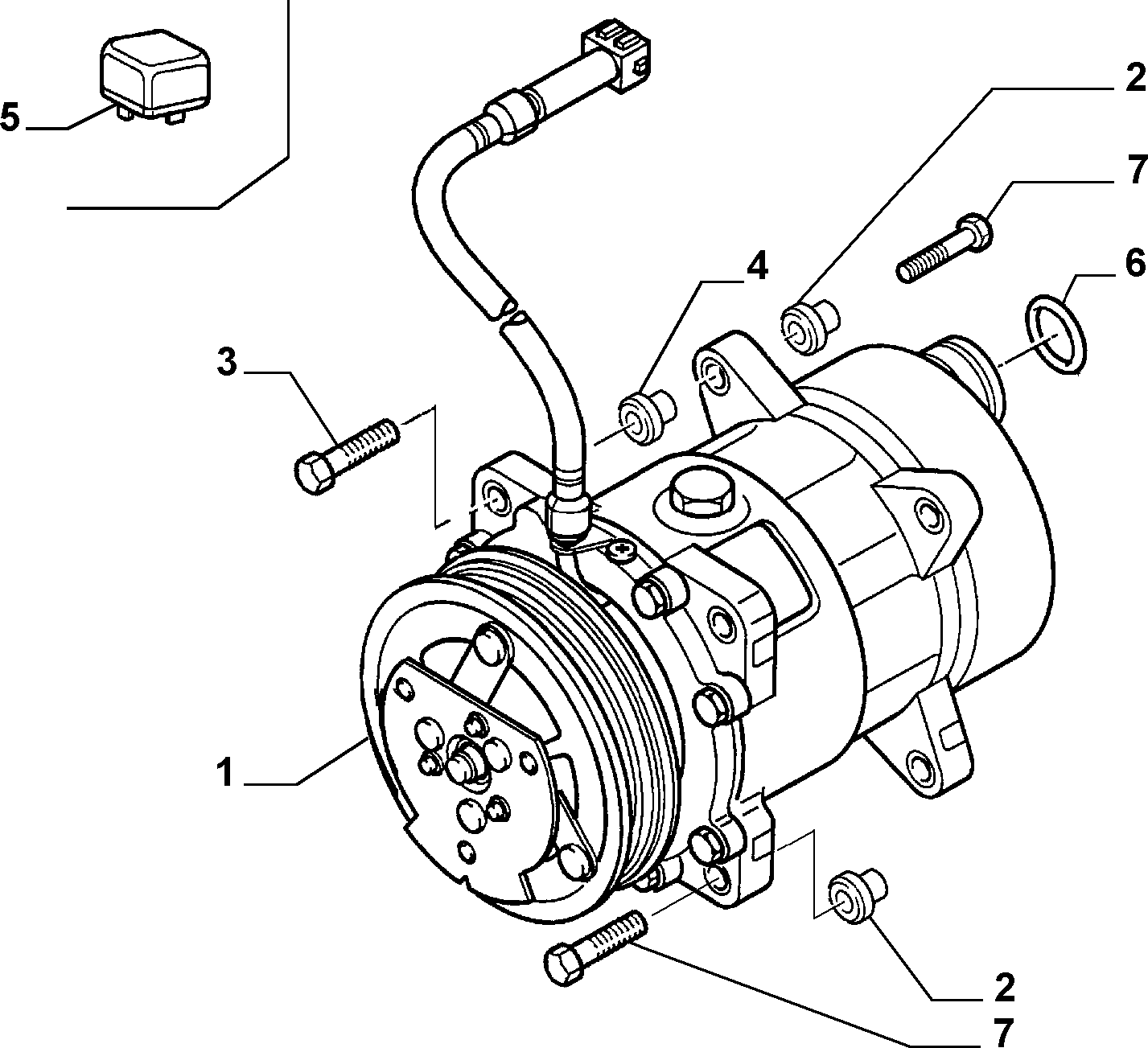 CITROËN/PEUGEOT 9606859880 - Реле, рабочий ток unicars.by