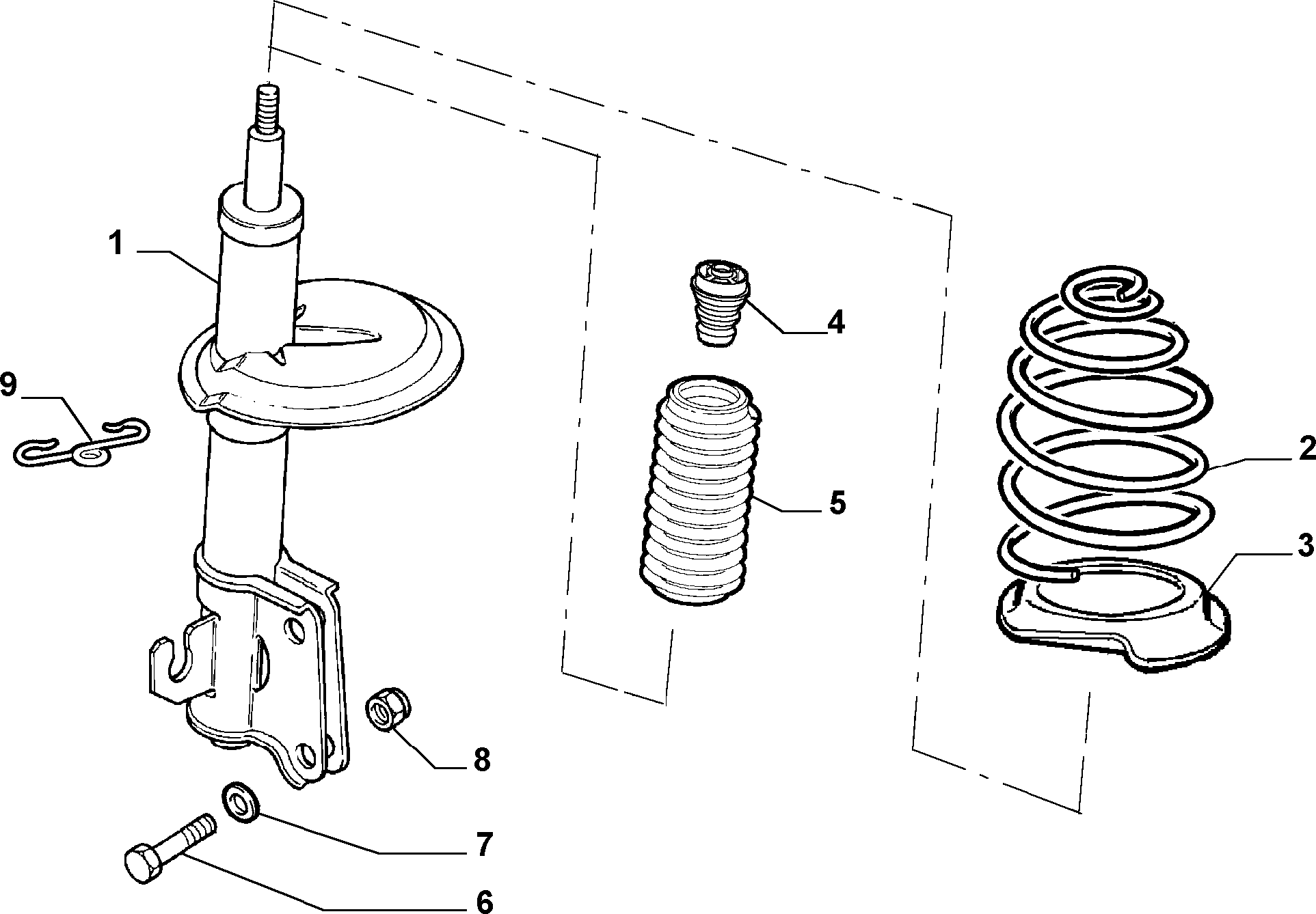 Chevrolet 46466619 - Пыльник амортизатора, защитный колпак unicars.by