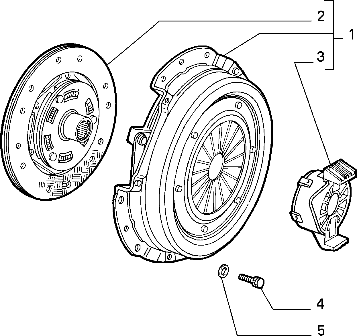 Alfa Romeo 95492693 - Выжимной подшипник сцепления unicars.by