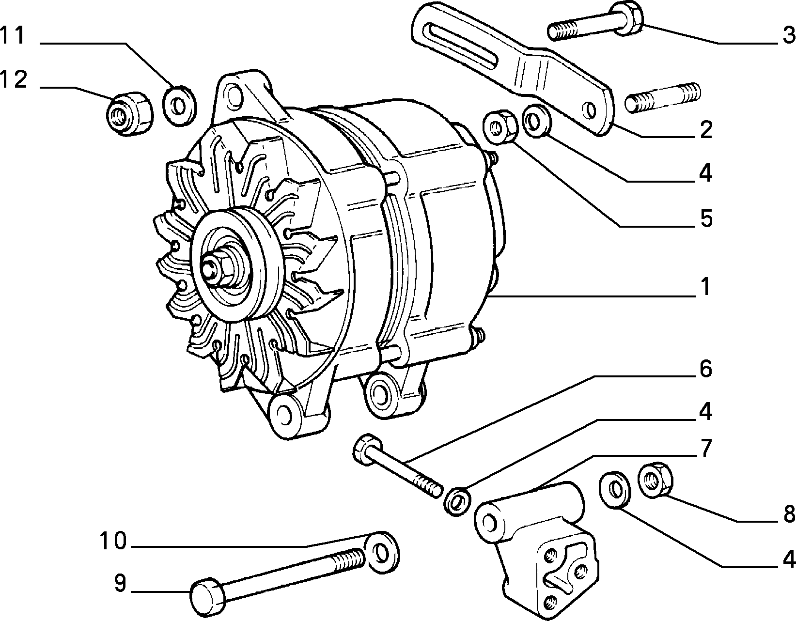 Lancia 4769911 - Генератор unicars.by