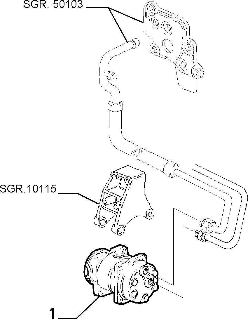 CITROËN/PEUGEOT 98462134 - Компрессор кондиционера unicars.by