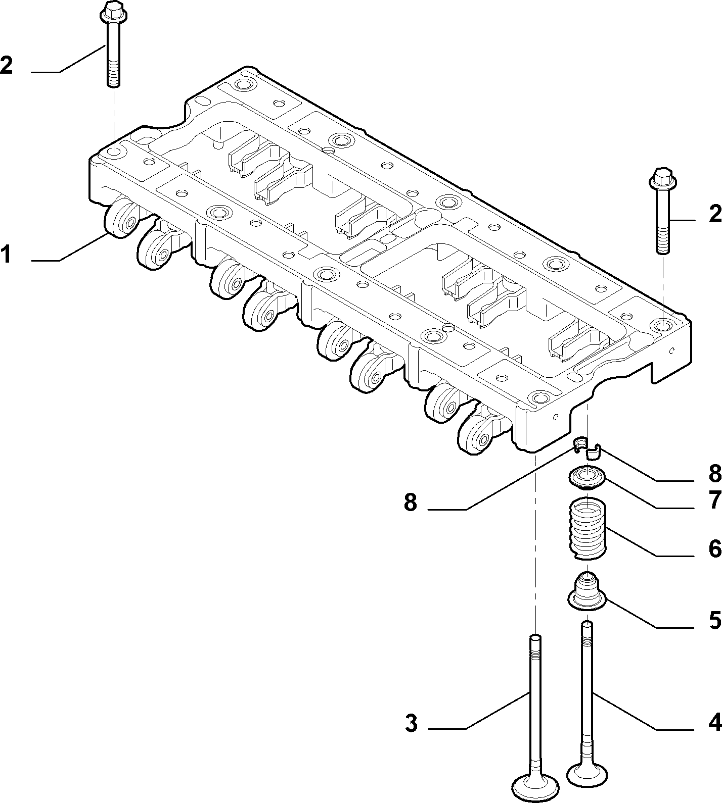 FIAT 9660039680 - Уплотнительное кольцо, стержень клапана unicars.by