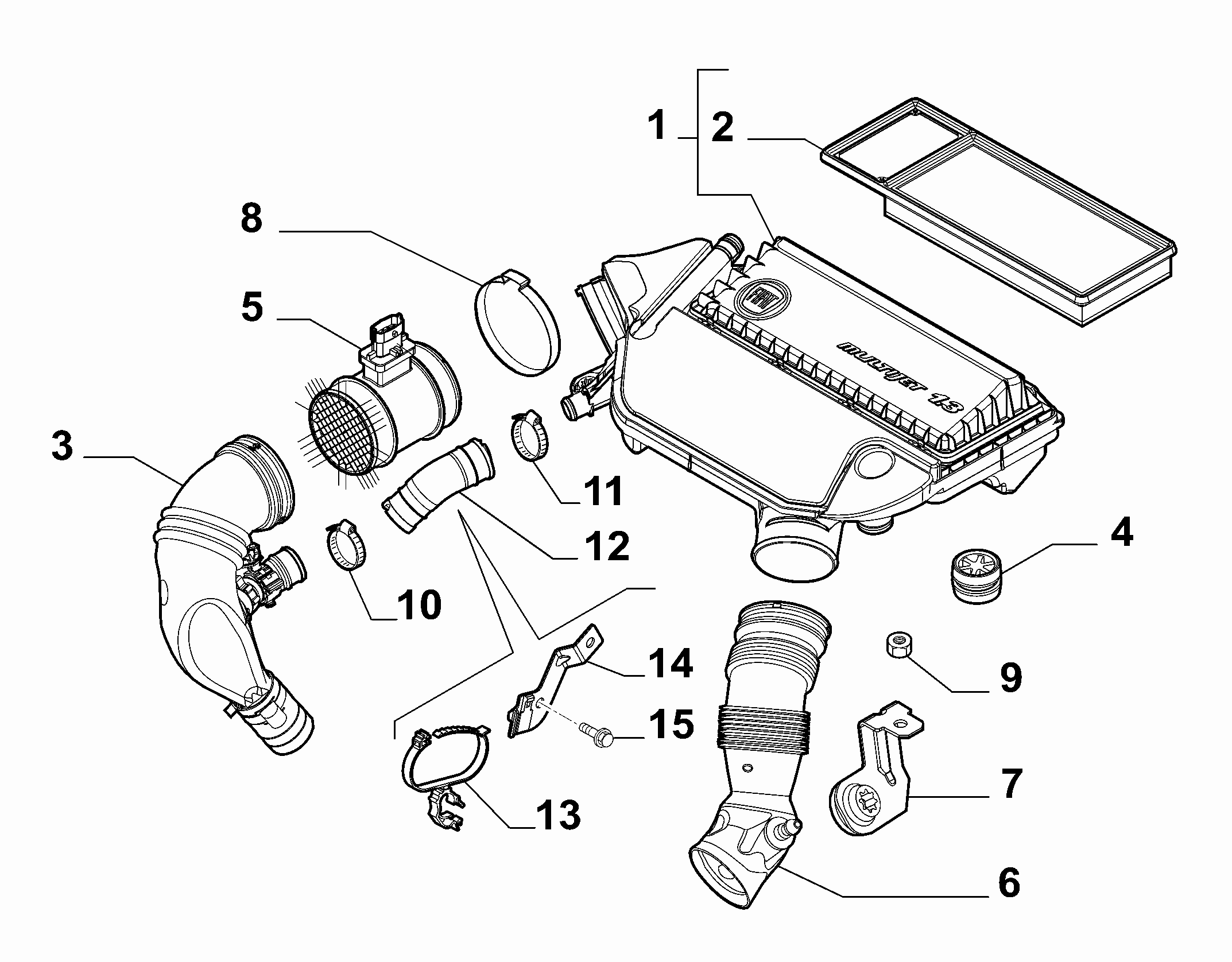 FERRARI 518 3105 0 - Датчик потока, массы воздуха unicars.by