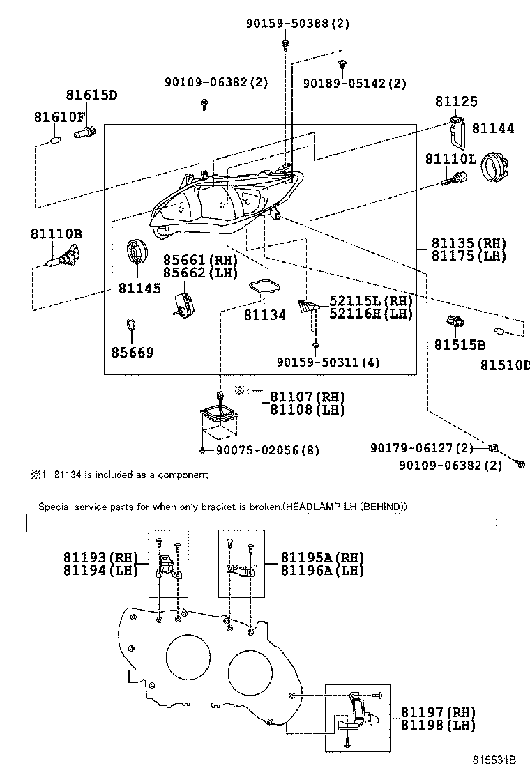 TOYOTA 9913212050 - Лампа накаливания, освещение щитка приборов unicars.by