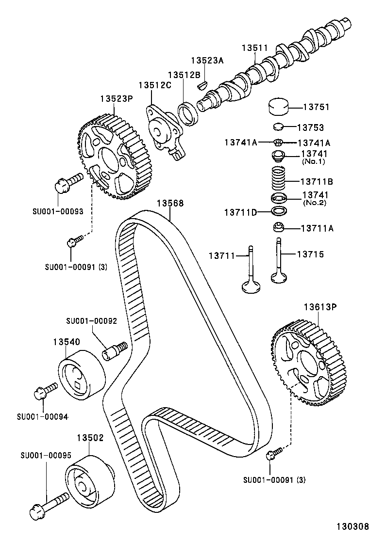 CITROËN SU001-00088 - Ролик, поликлиновый ремень unicars.by