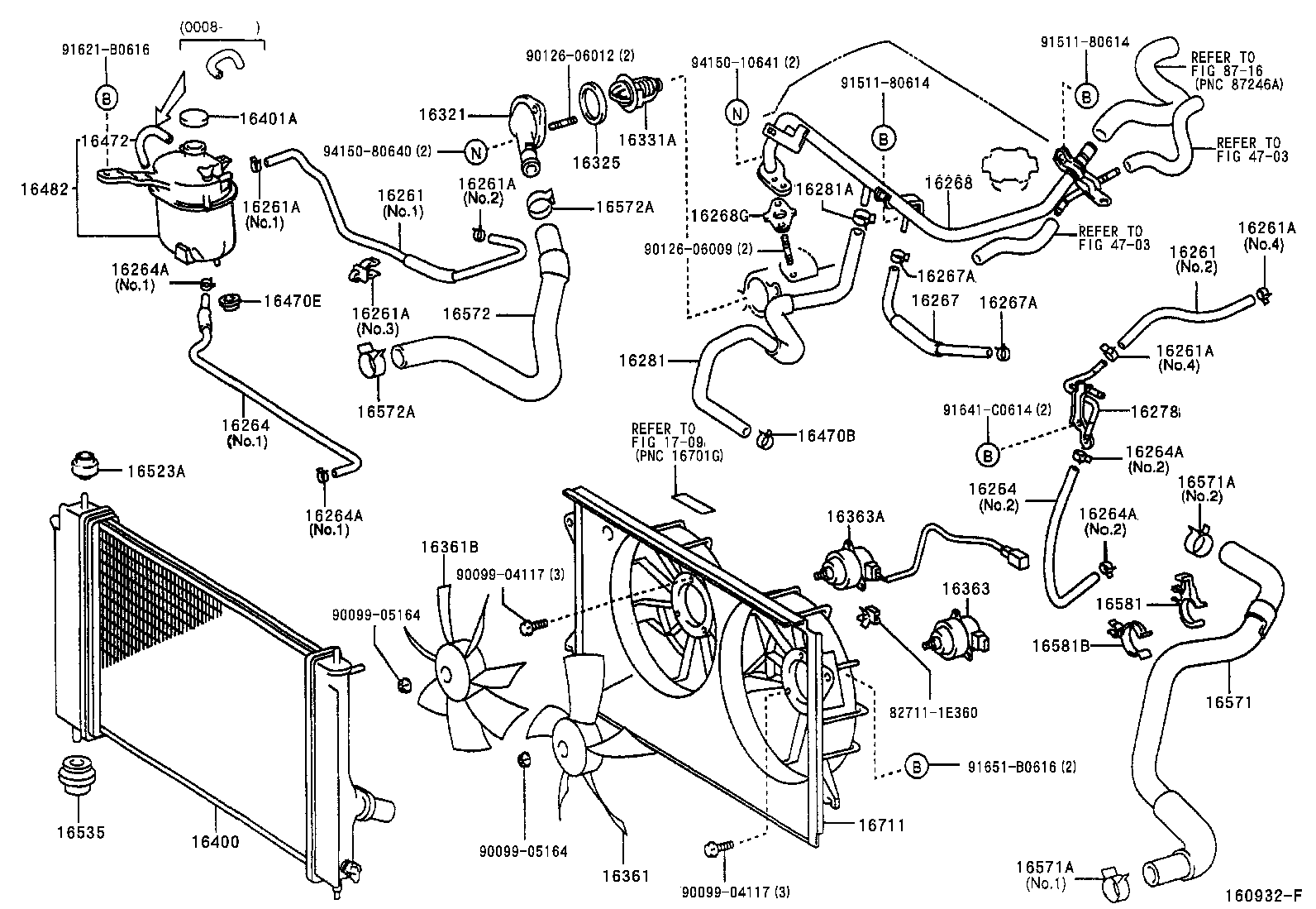 TOYOTA 16401-53010 - Крышка, заливная горловина unicars.by