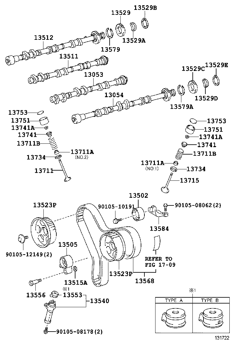 TOYOTA 90913-02100 - Уплотнительное кольцо, стержень клапана unicars.by