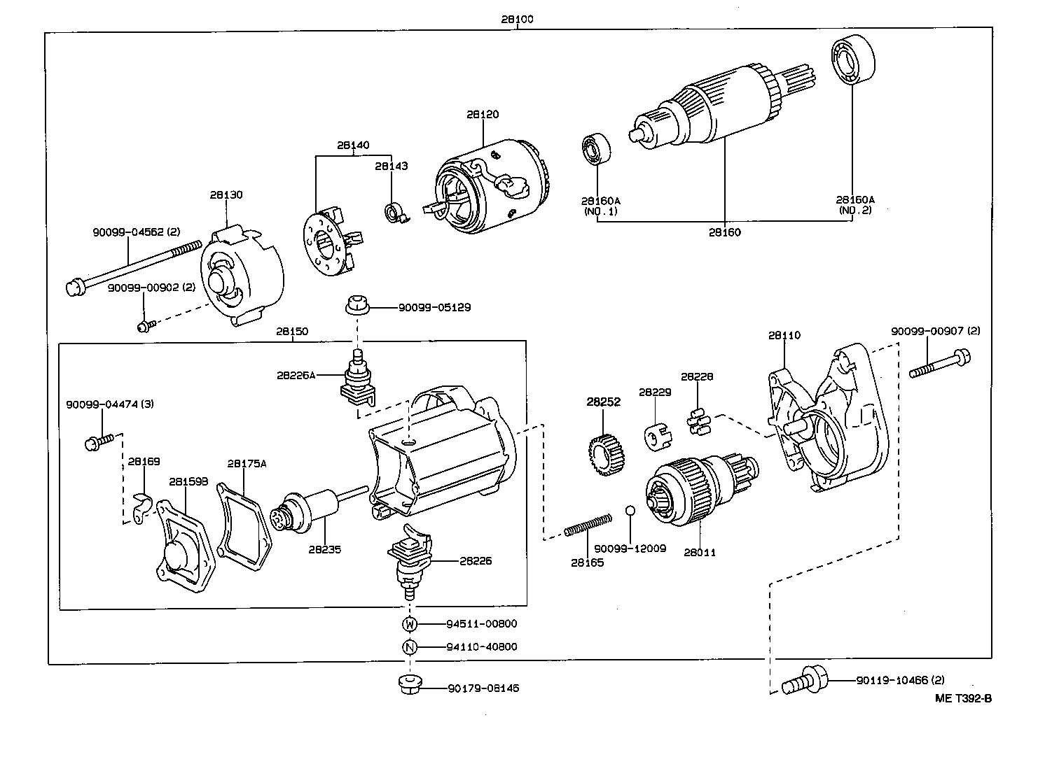 TOYOTA 90099-10196 - Шкив генератора, муфта unicars.by