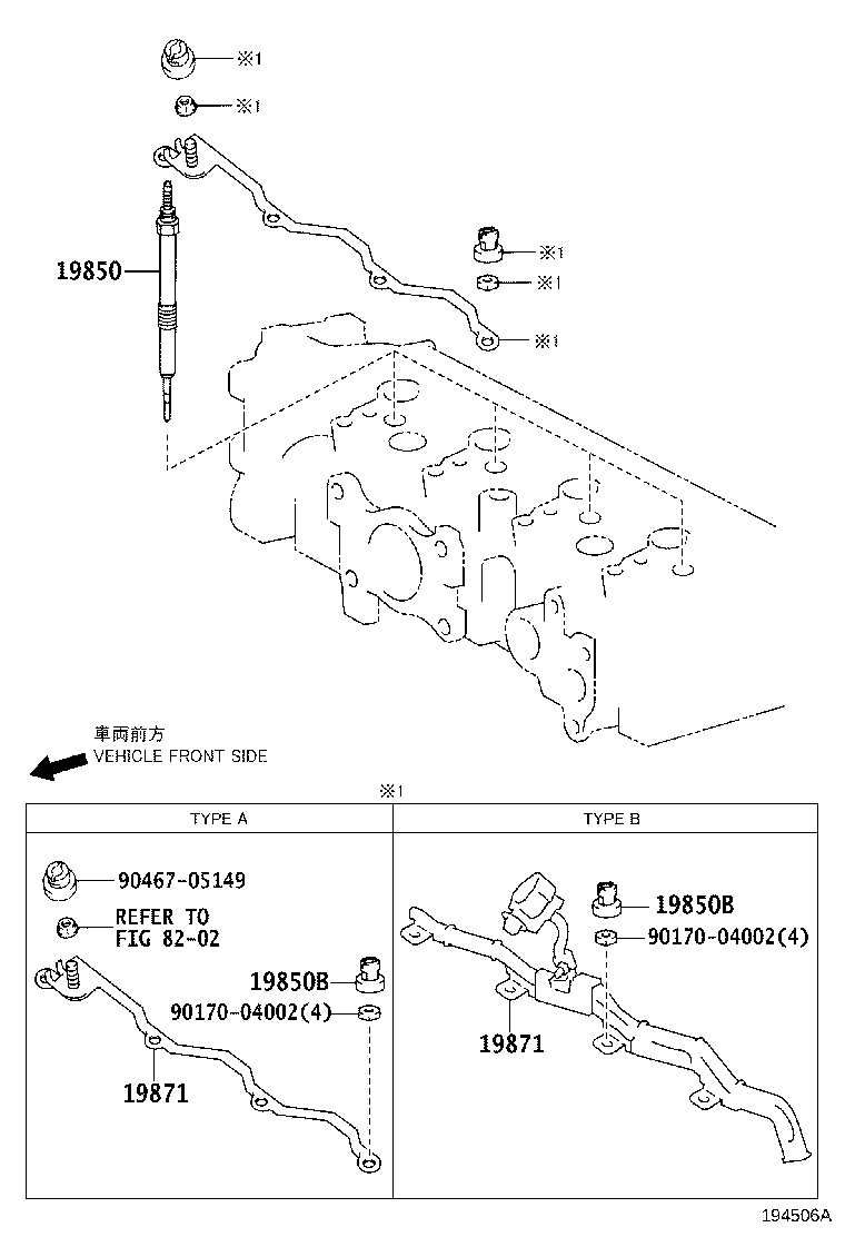 Subaru 1985033020 - Свеча накаливания unicars.by