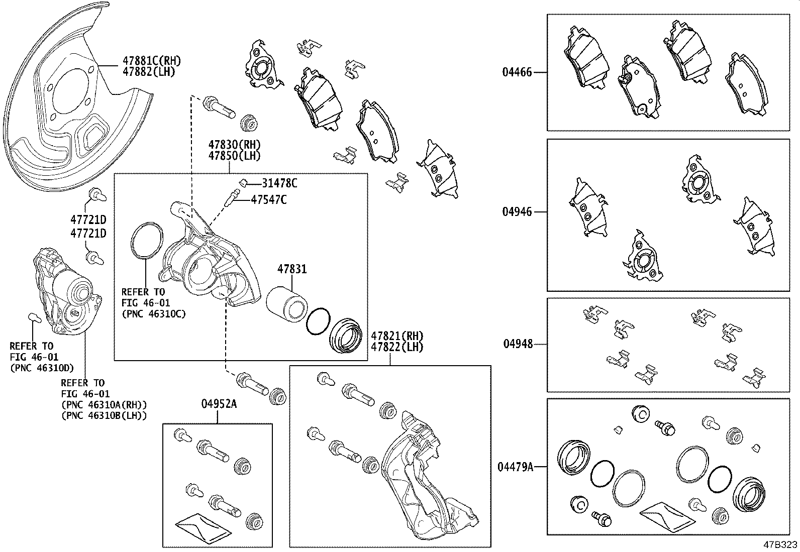 LEXUS 04952-F4020 - PIN KIT, REAR DISC BRAKE CYLINDER SLIDE unicars.by