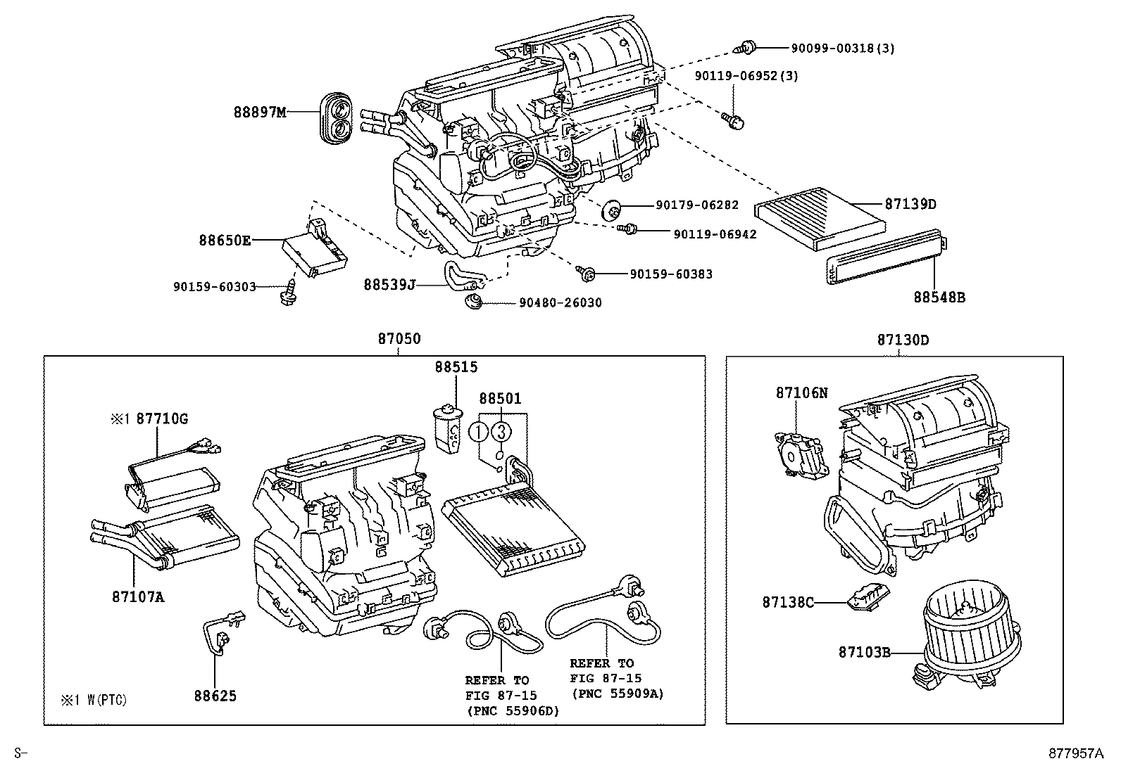 TOYOTA 8850126210 - Испаритель, кондиционер unicars.by