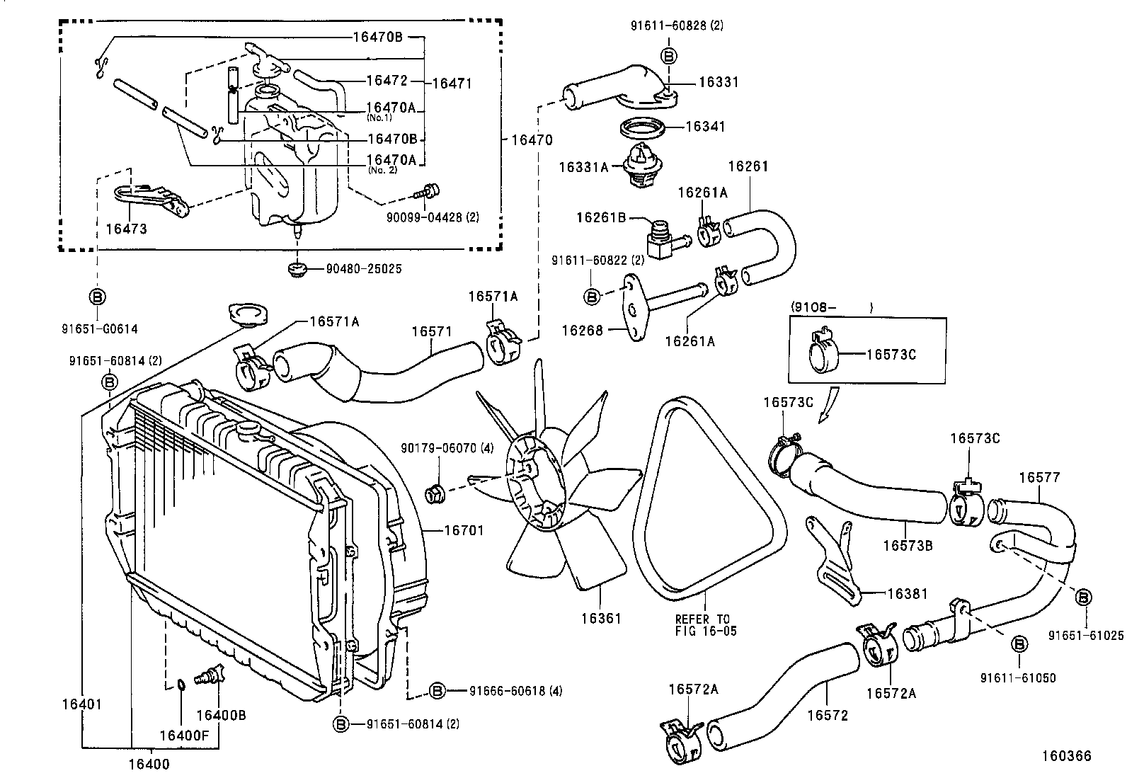 TOYOTA 90916-03078 - Термостат охлаждающей жидкости / корпус unicars.by