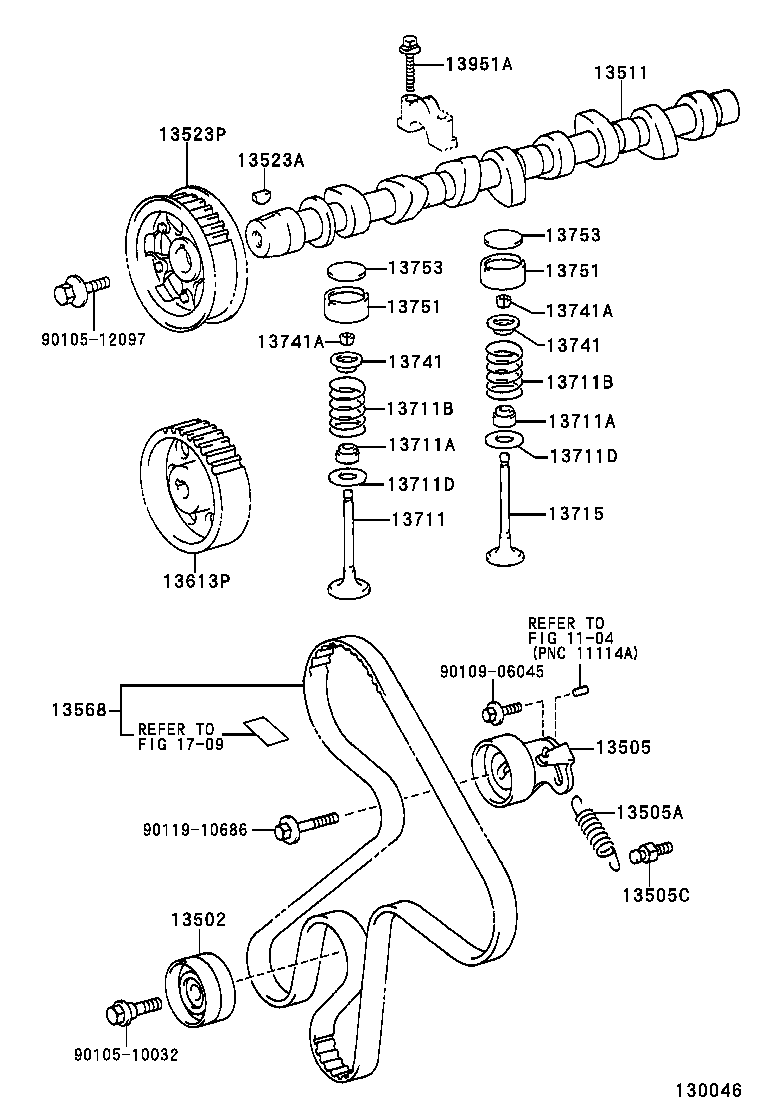 Suzuki 1350364021 - Направляющий ролик, зубчатый ремень ГРМ unicars.by