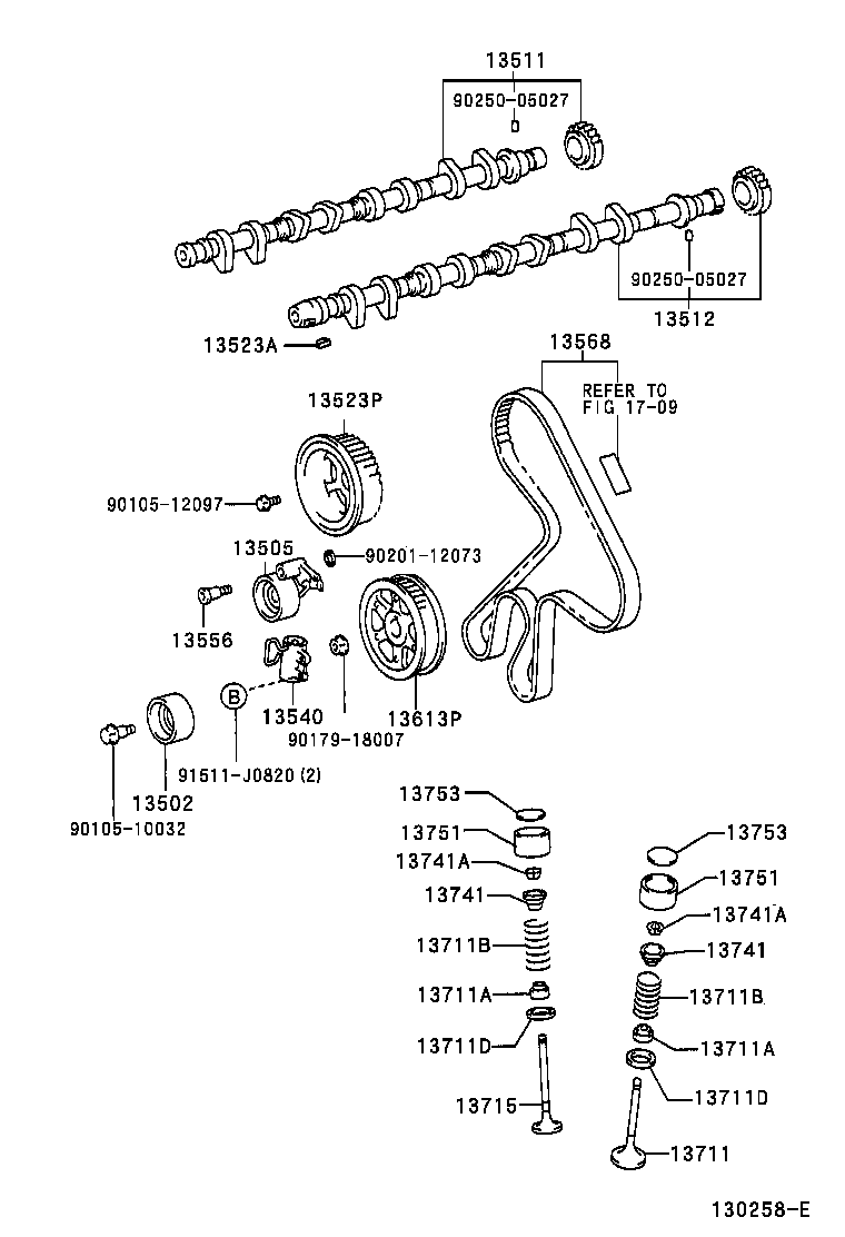 TOYOTA 90913-02119 - Уплотнительное кольцо, стержень клапана unicars.by