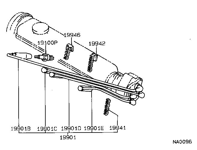 LEXUS 90919-01064 - Свеча зажигания unicars.by