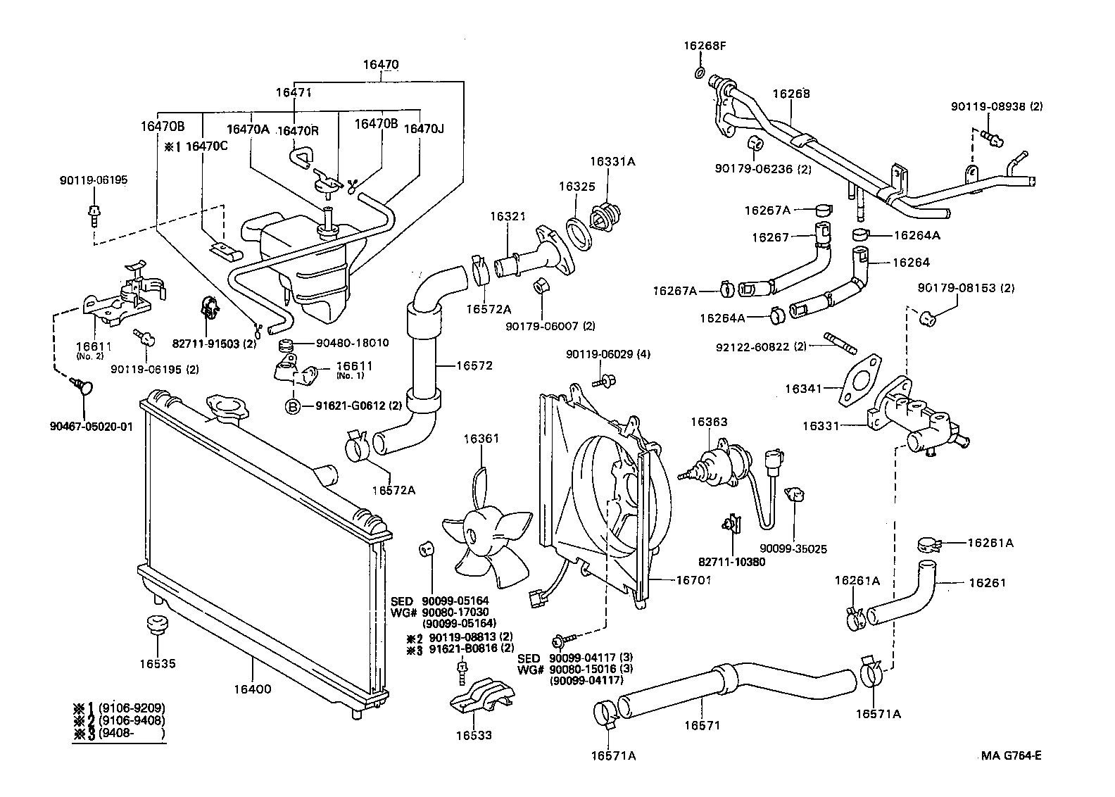 KIA 90916-03060 - Термостат охлаждающей жидкости / корпус unicars.by