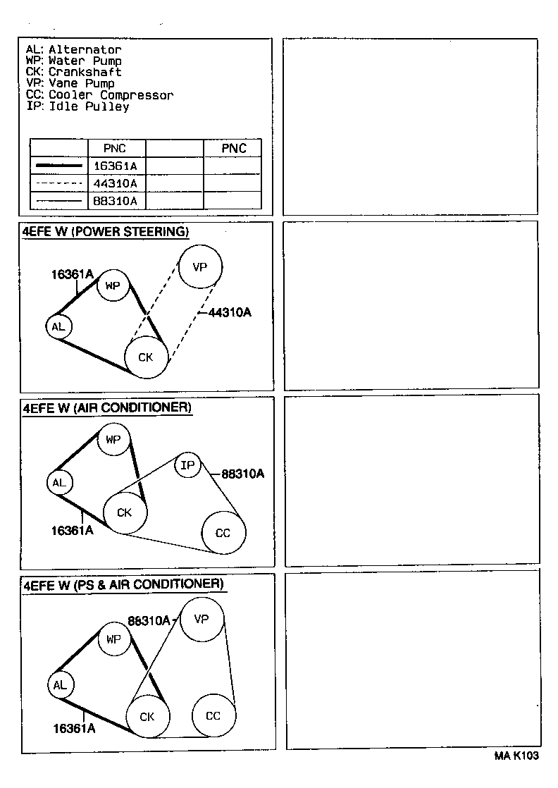 TOYOTA 99364 21090 - Поликлиновой ремень unicars.by