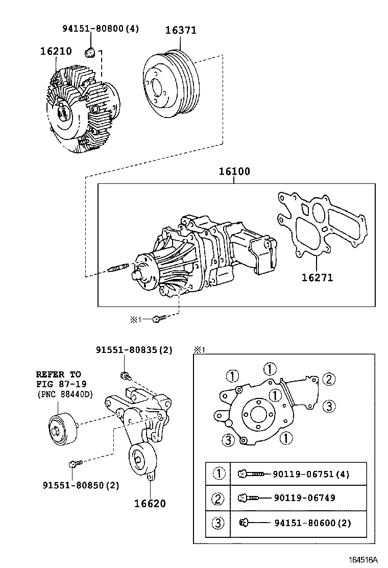 TOYOTA 16620-30031 - Натяжитель, поликлиновый ремень unicars.by