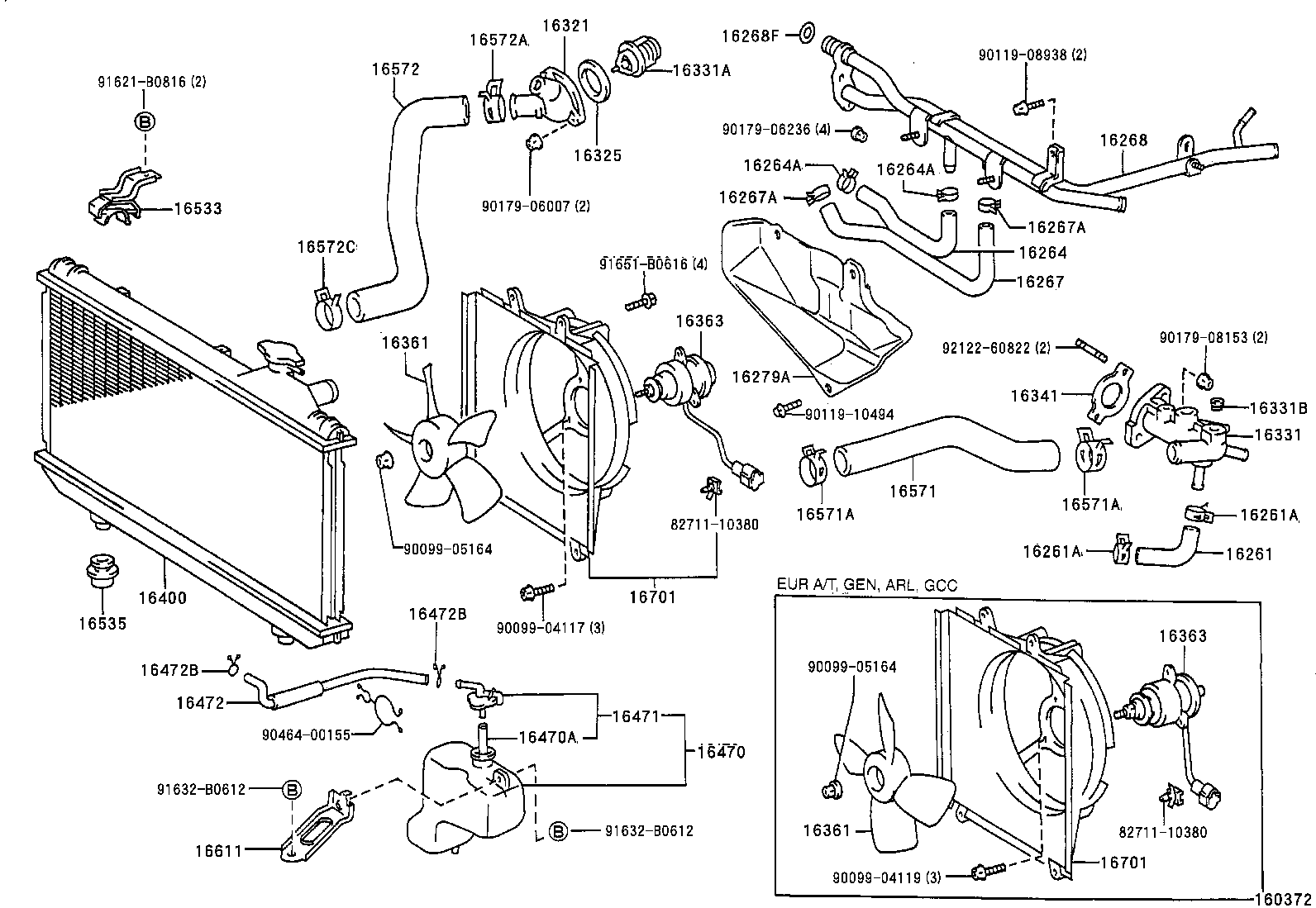 Hyundai 90916-03090 - Термостат охлаждающей жидкости / корпус unicars.by