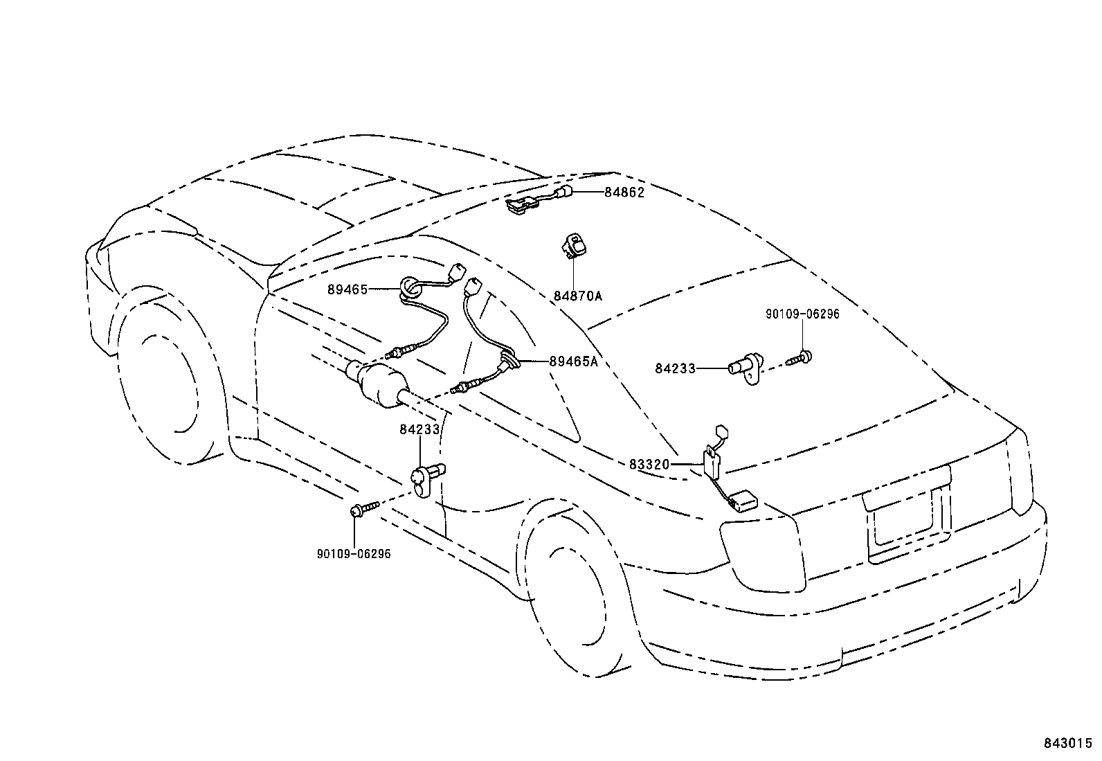 LEXUS 89465-20690 - Лямбда-зонд, датчик кислорода unicars.by