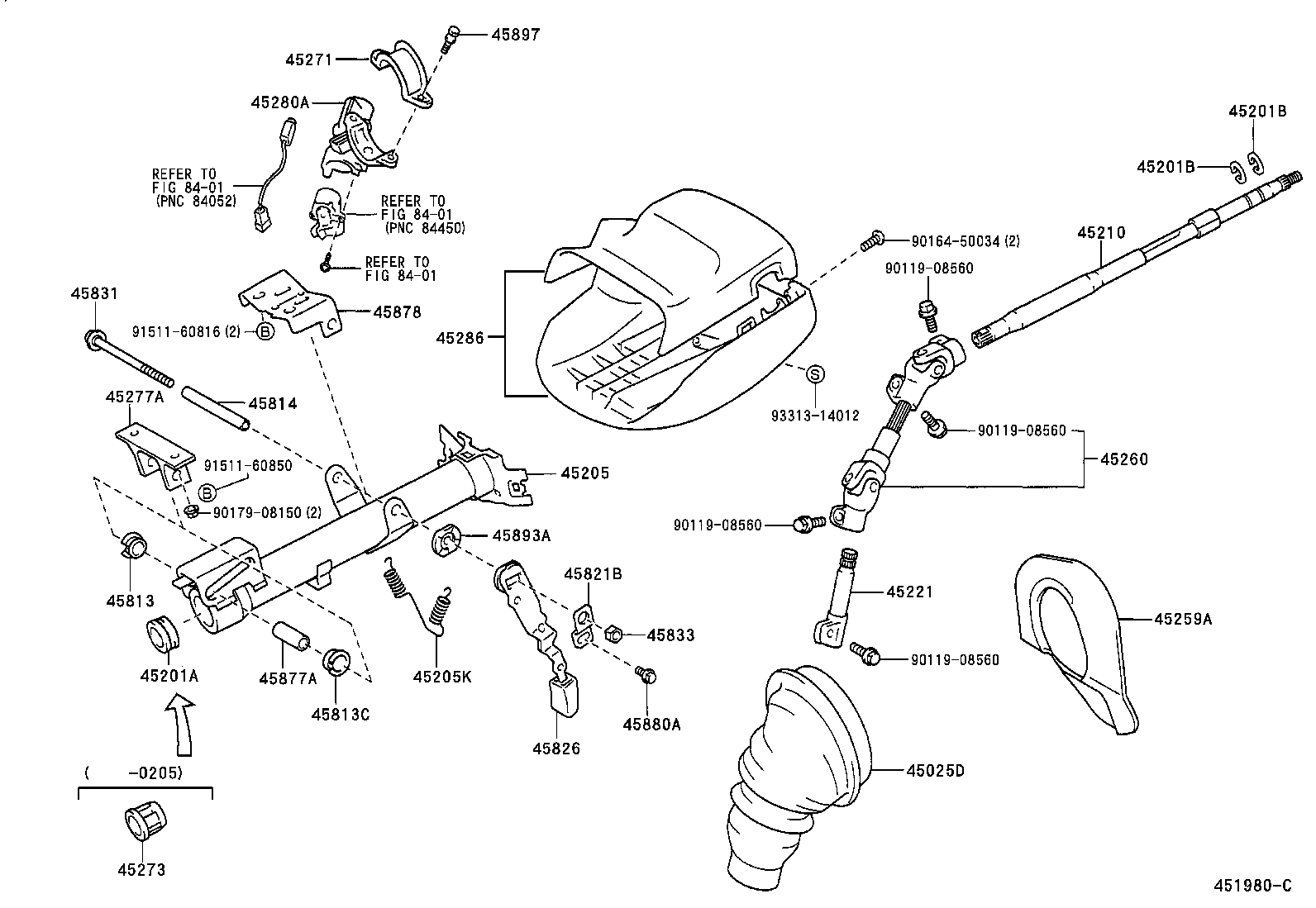 TOYOTA 91511-60816 - Болт, система выпуска unicars.by