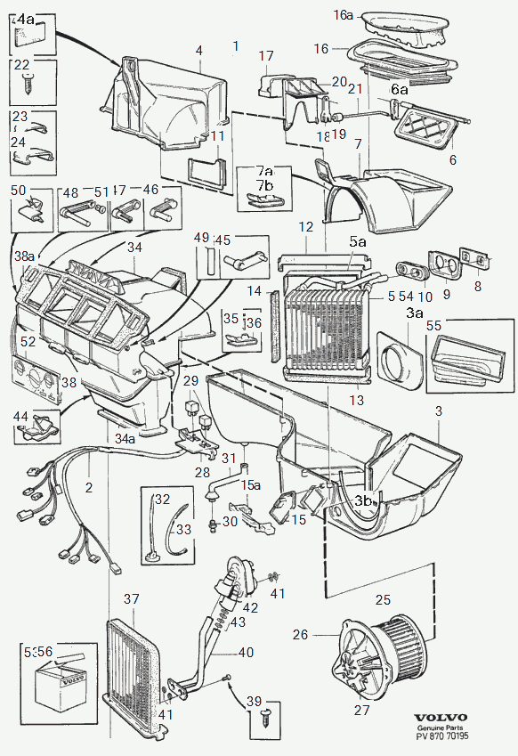 VOLVO 1390371 - Cable harness unicars.by