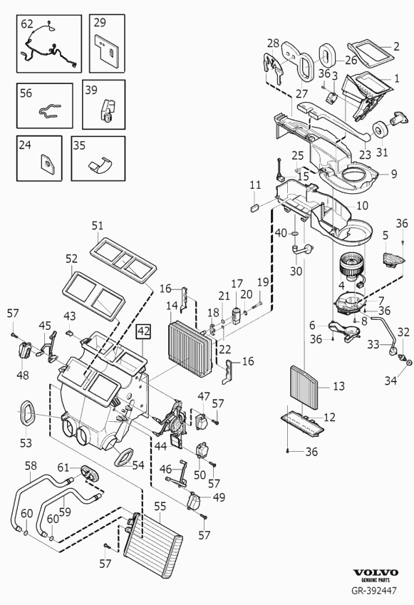 Volvo 8693268 - Прокладка, впускной коллектор unicars.by