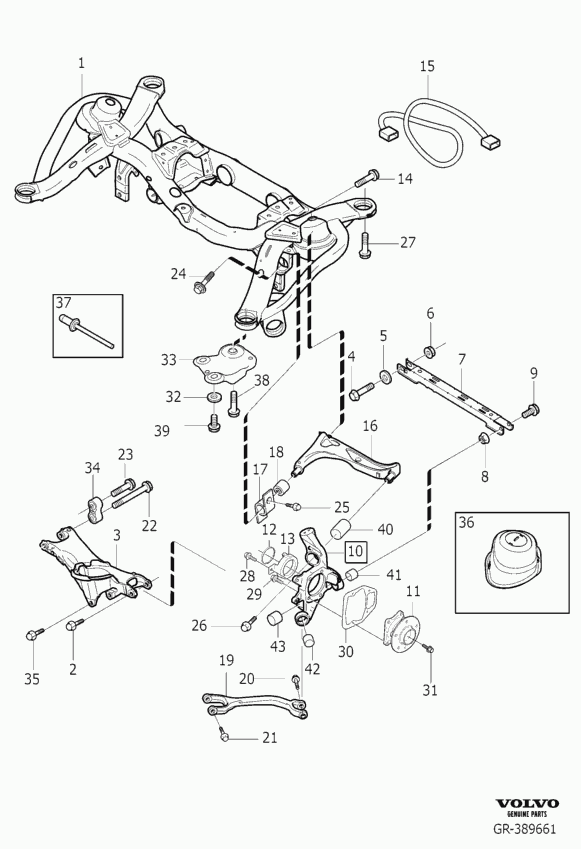 Volvo 31277896 - Рычаг подвески колеса unicars.by