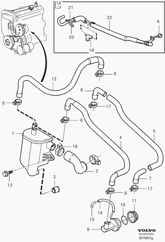 Volvo 9135060 - Прокладка, впускной коллектор unicars.by