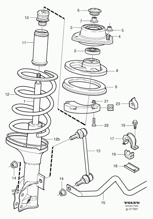 Mitsubishi 30875399 - Опора стойки амортизатора, подушка unicars.by