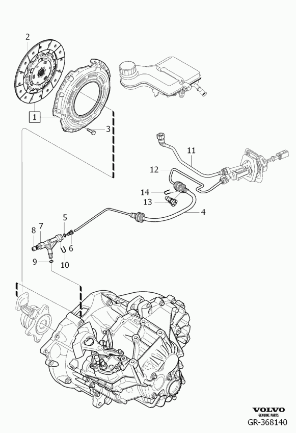 Volvo 30750462 - Комплект сцепления unicars.by