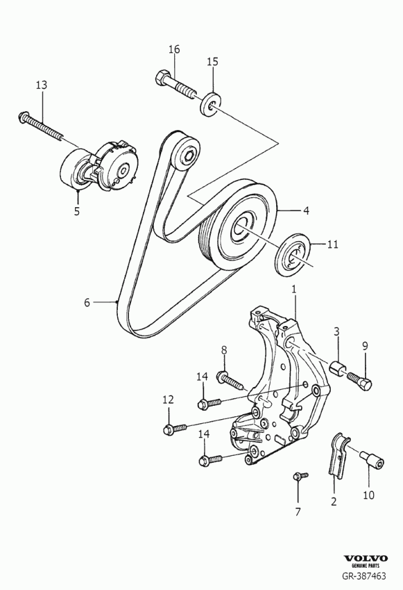 TOYOTA 30777660 - Поликлиновой ремень unicars.by